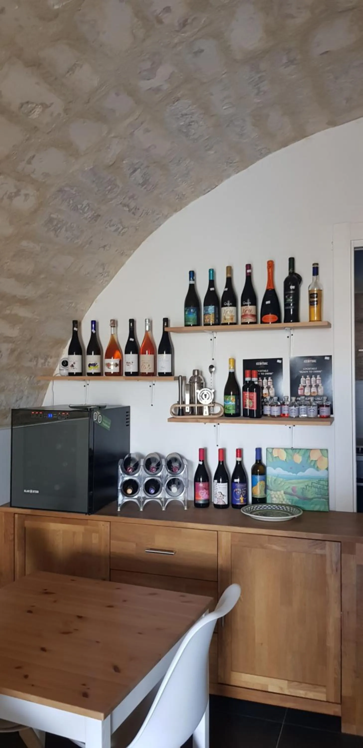 Alcoholic drinks in Bed and Breakfast Terra del Sole Ibla