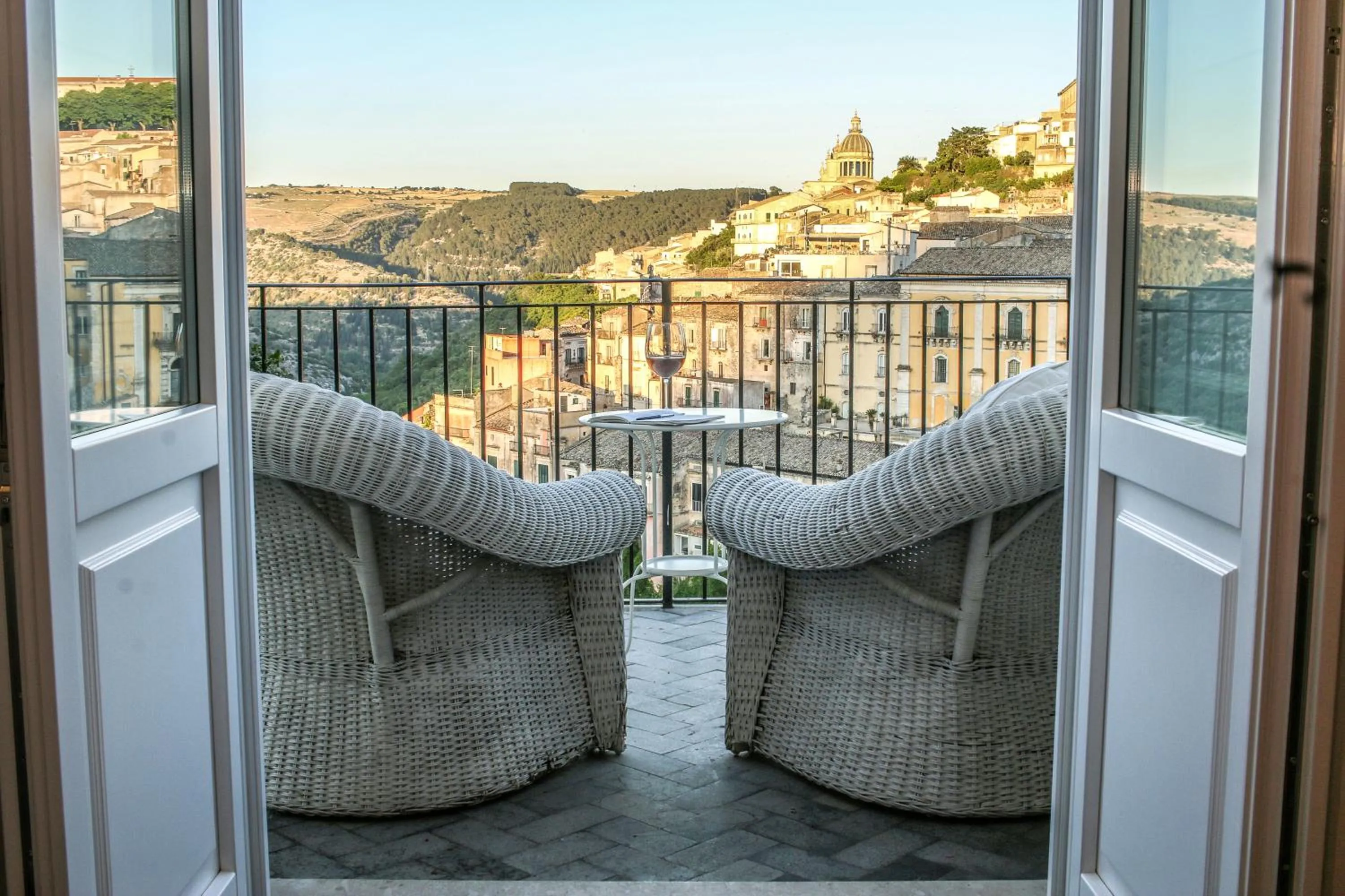 Balcony/Terrace in Bed and Breakfast Terra del Sole Ibla