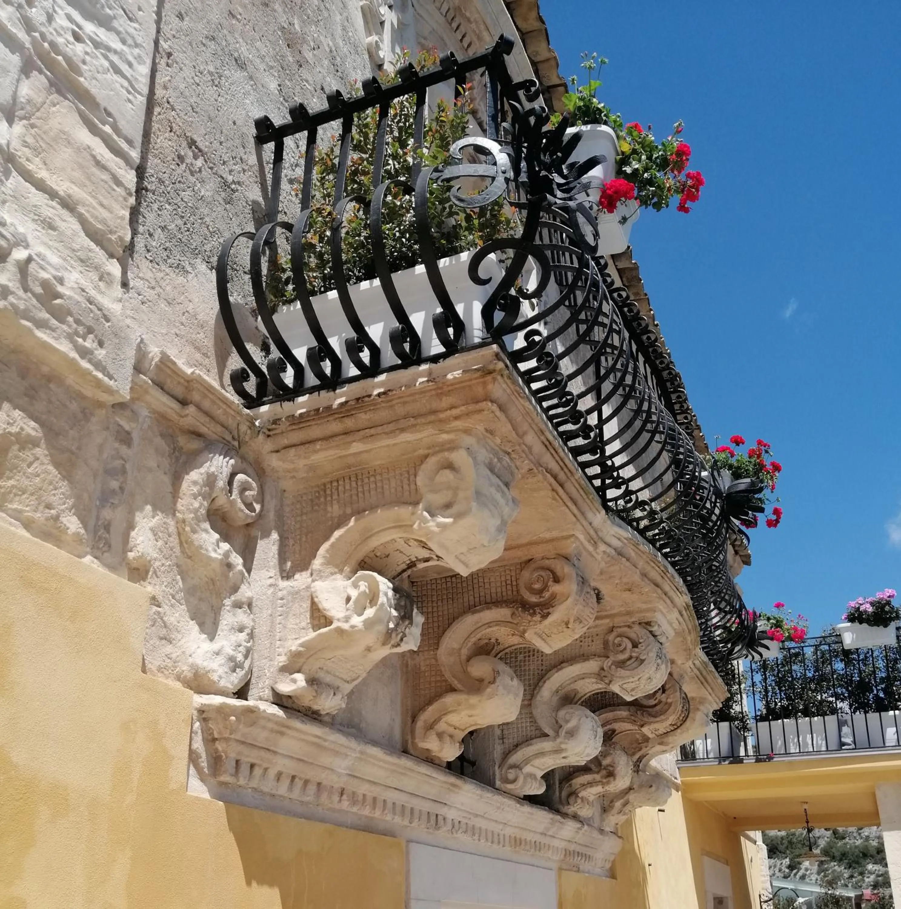 Balcony/Terrace in Bed and Breakfast Terra del Sole Ibla