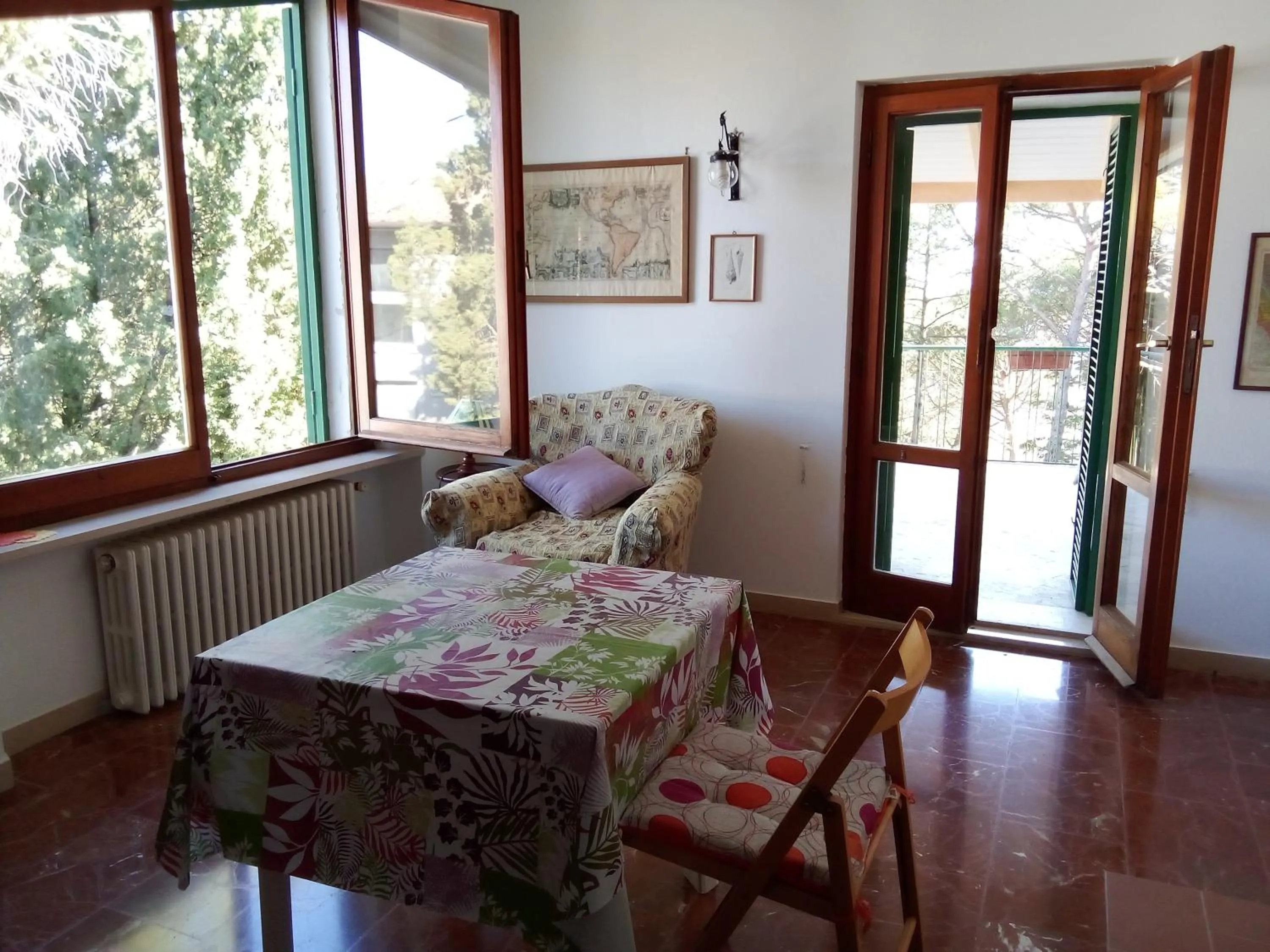 Seating area in B&B La Principessa