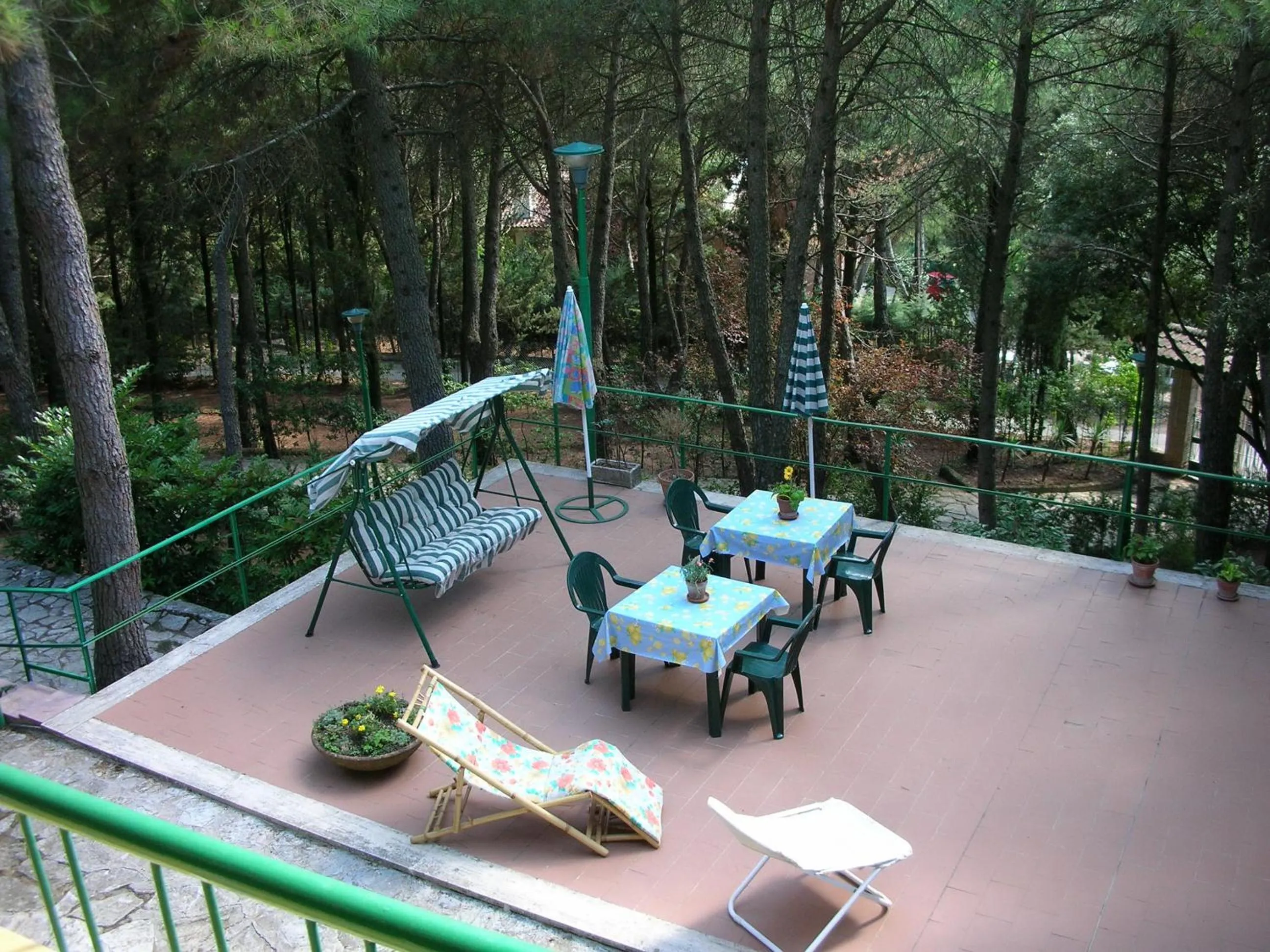 Balcony/Terrace in B&B La Principessa