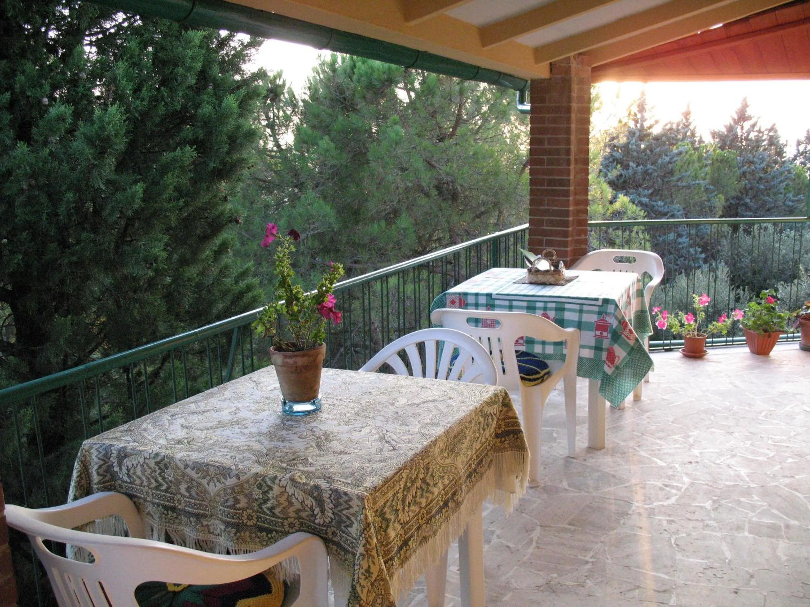 Balcony/Terrace in B&B La Principessa