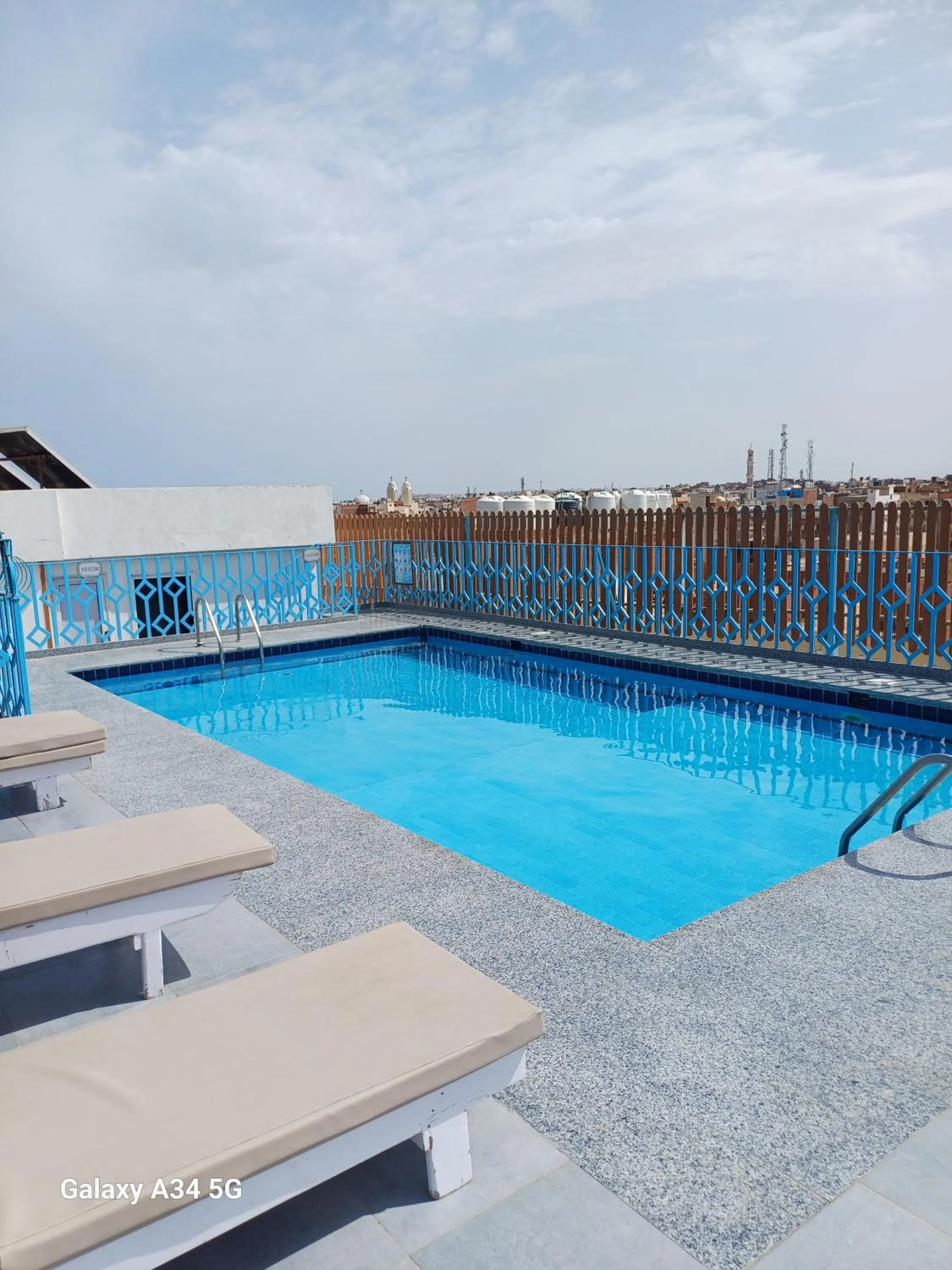 Swimming pool in Palm Inn Hotel Hurghda