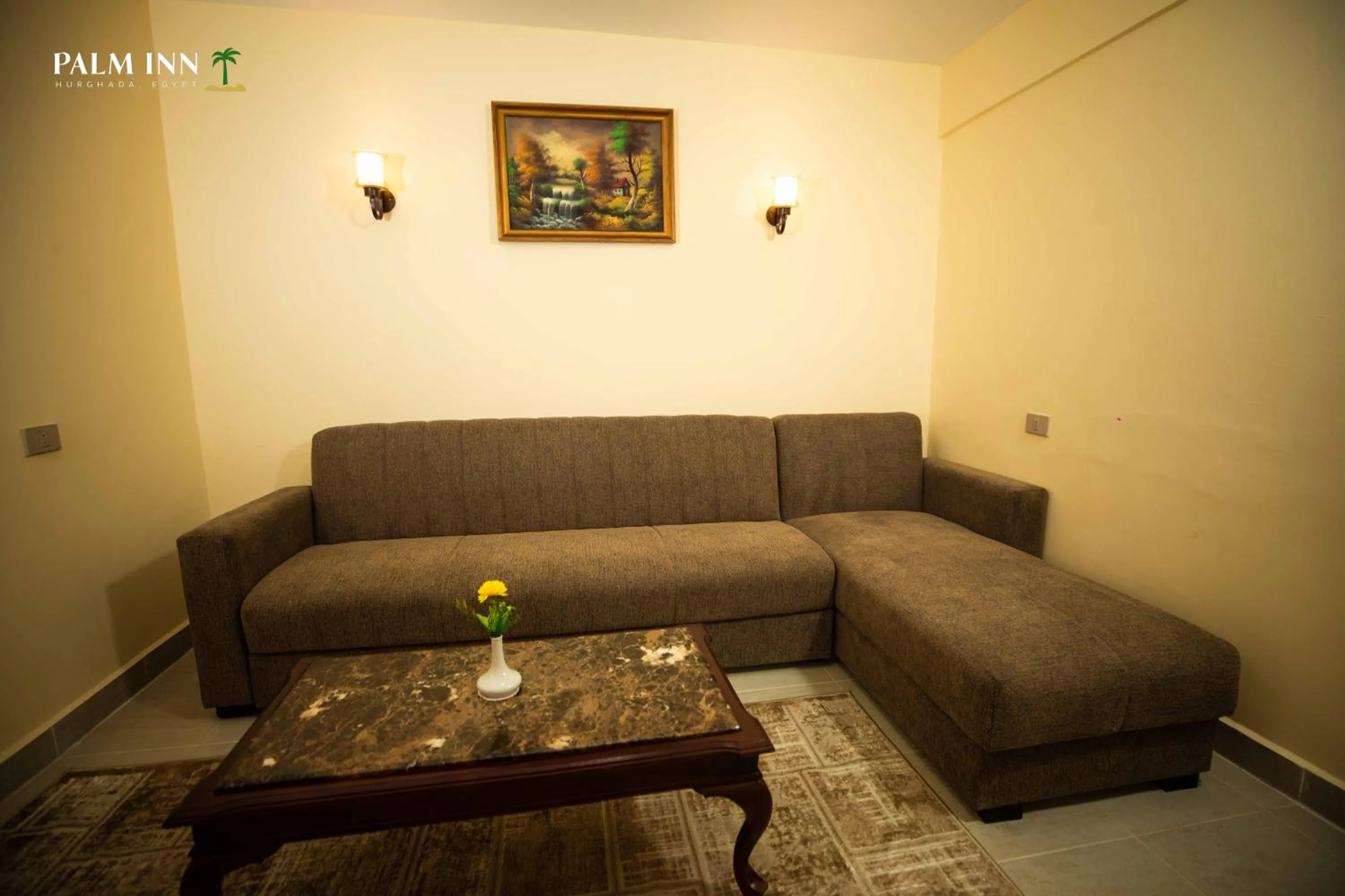 Living room in Palm Inn Hotel Hurghda