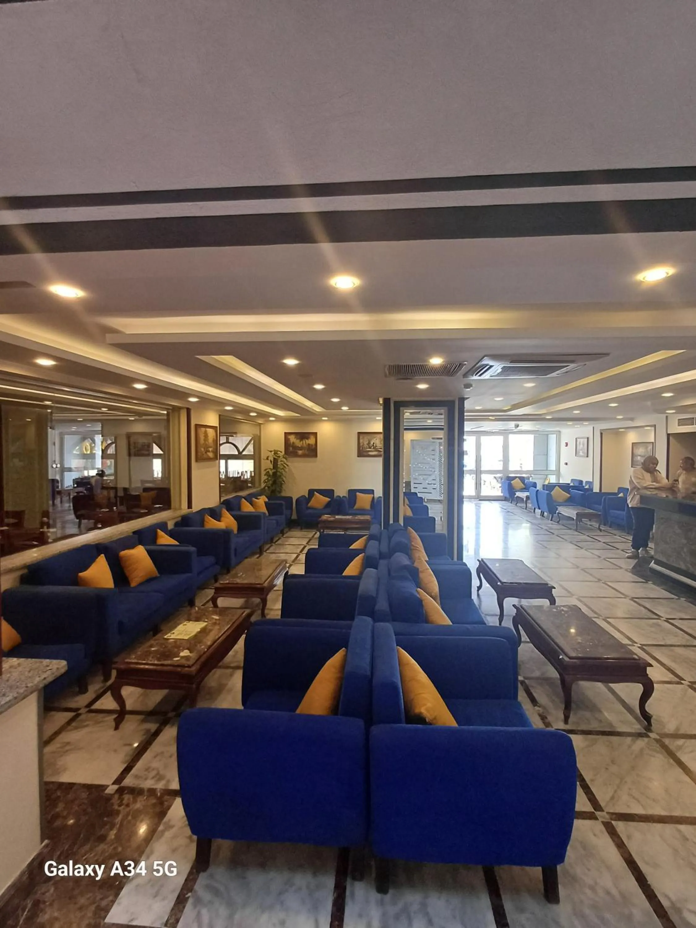 Seating area in Palm Inn Hotel Hurghda