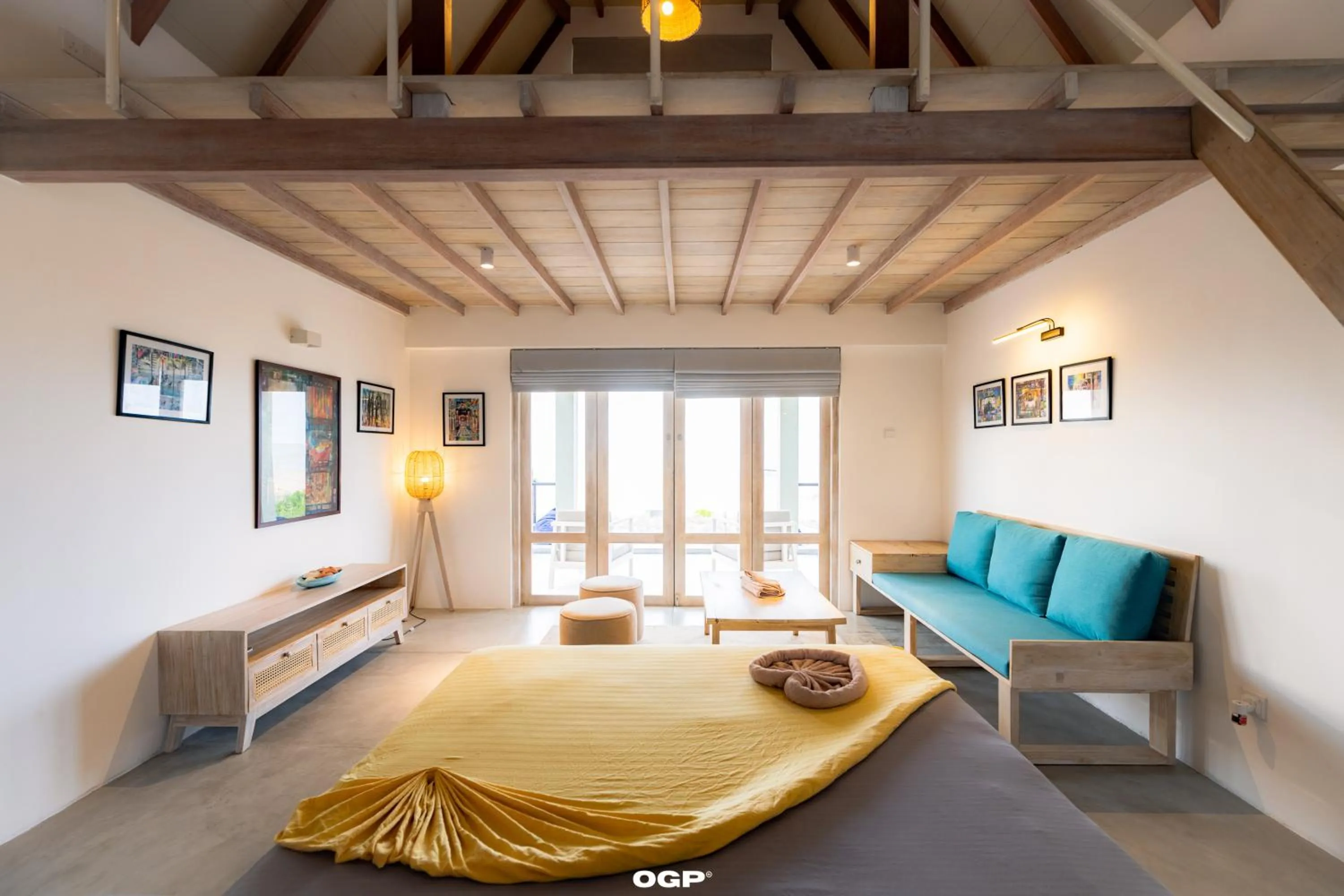 Bed in Kitesurfing Lanka