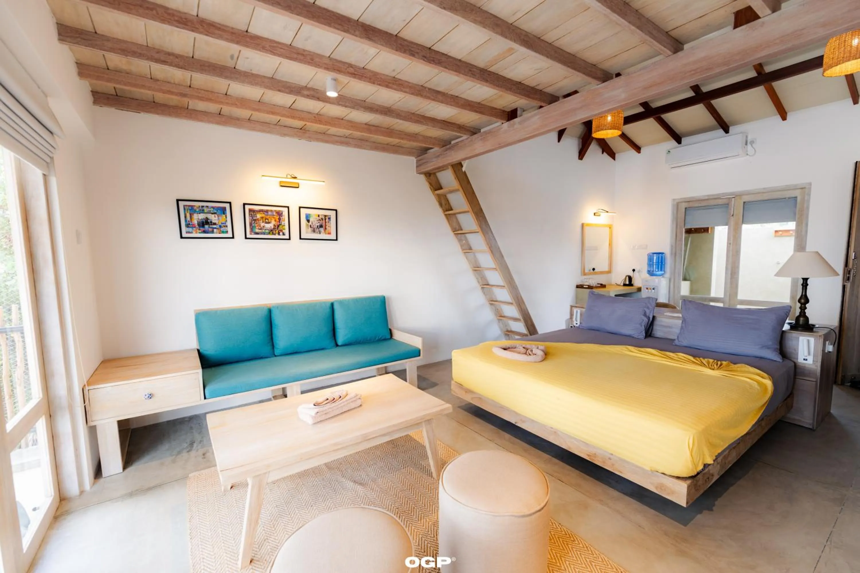 Bed in Kitesurfing Lanka