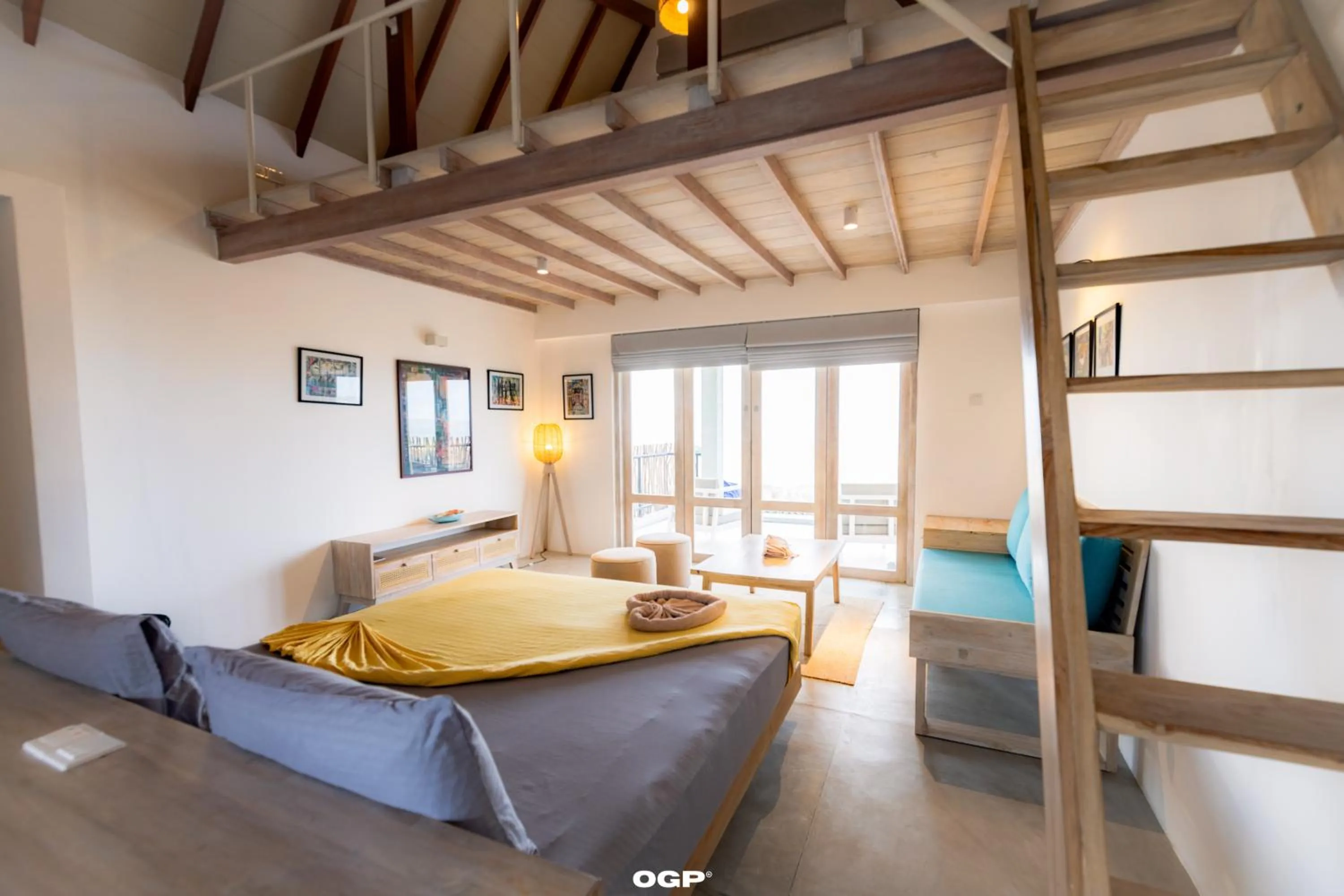 Bed in Kitesurfing Lanka