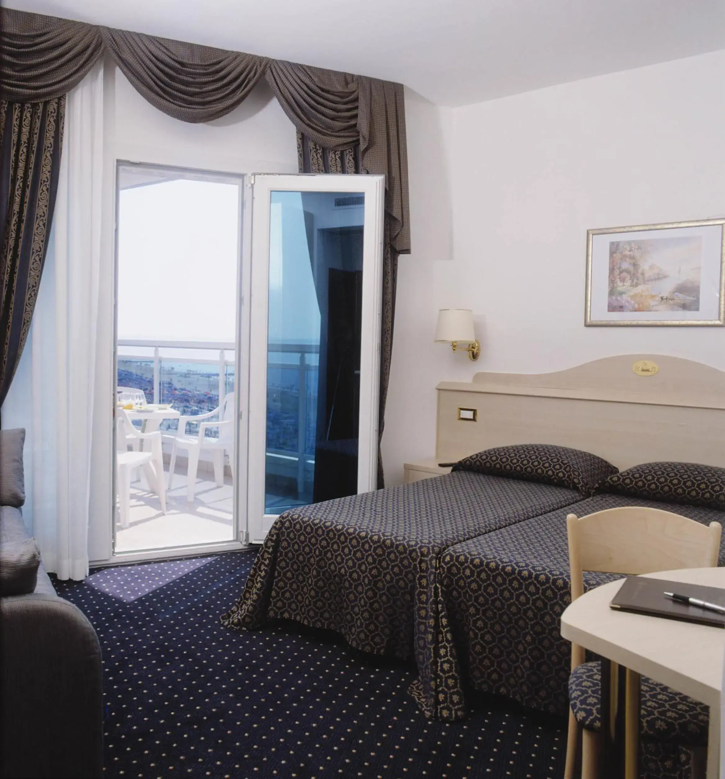 Quadruple Room with Sea View and Balcony in Hotel Caravelle&MiniCaravelle Quadruple Room with Sea View and Balcony in Hotel Caravelle&MiniCaravelle