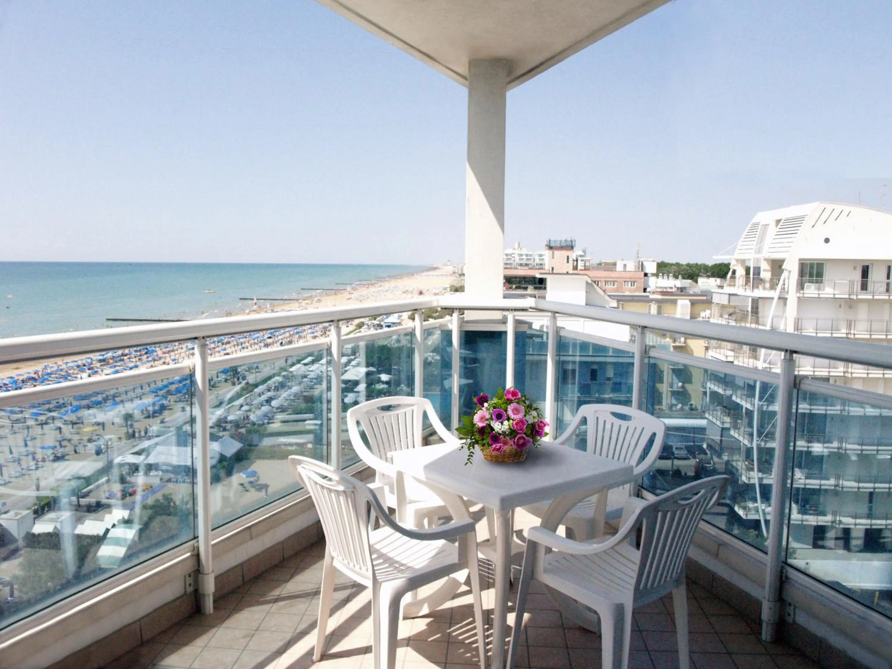 Balcony/Terrace in Hotel Caravelle&MiniCaravelle