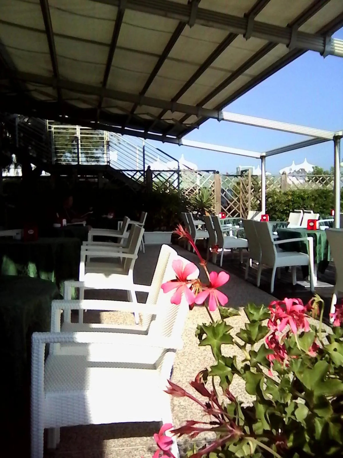 Patio in Hotel Caravelle&MiniCaravelle