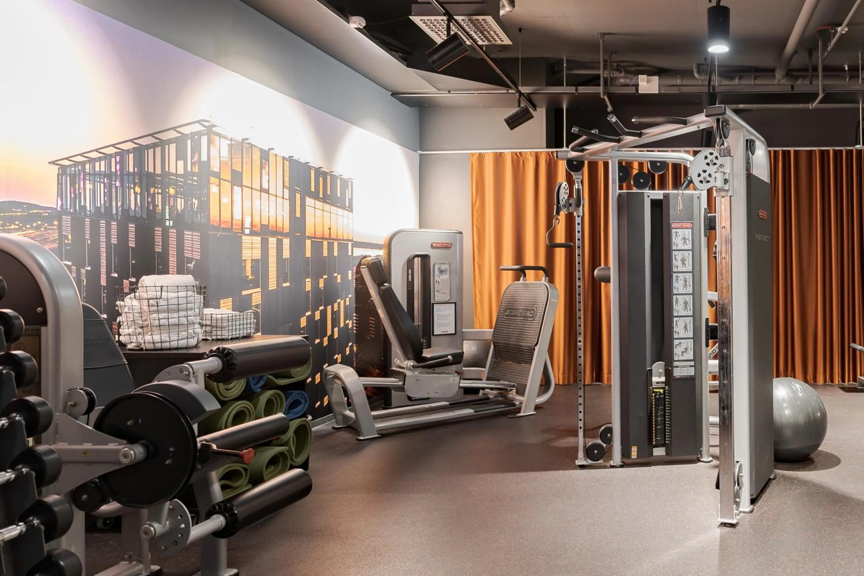 Fitness centre/facilities in Solo Sokos Hotel Torni Tampere