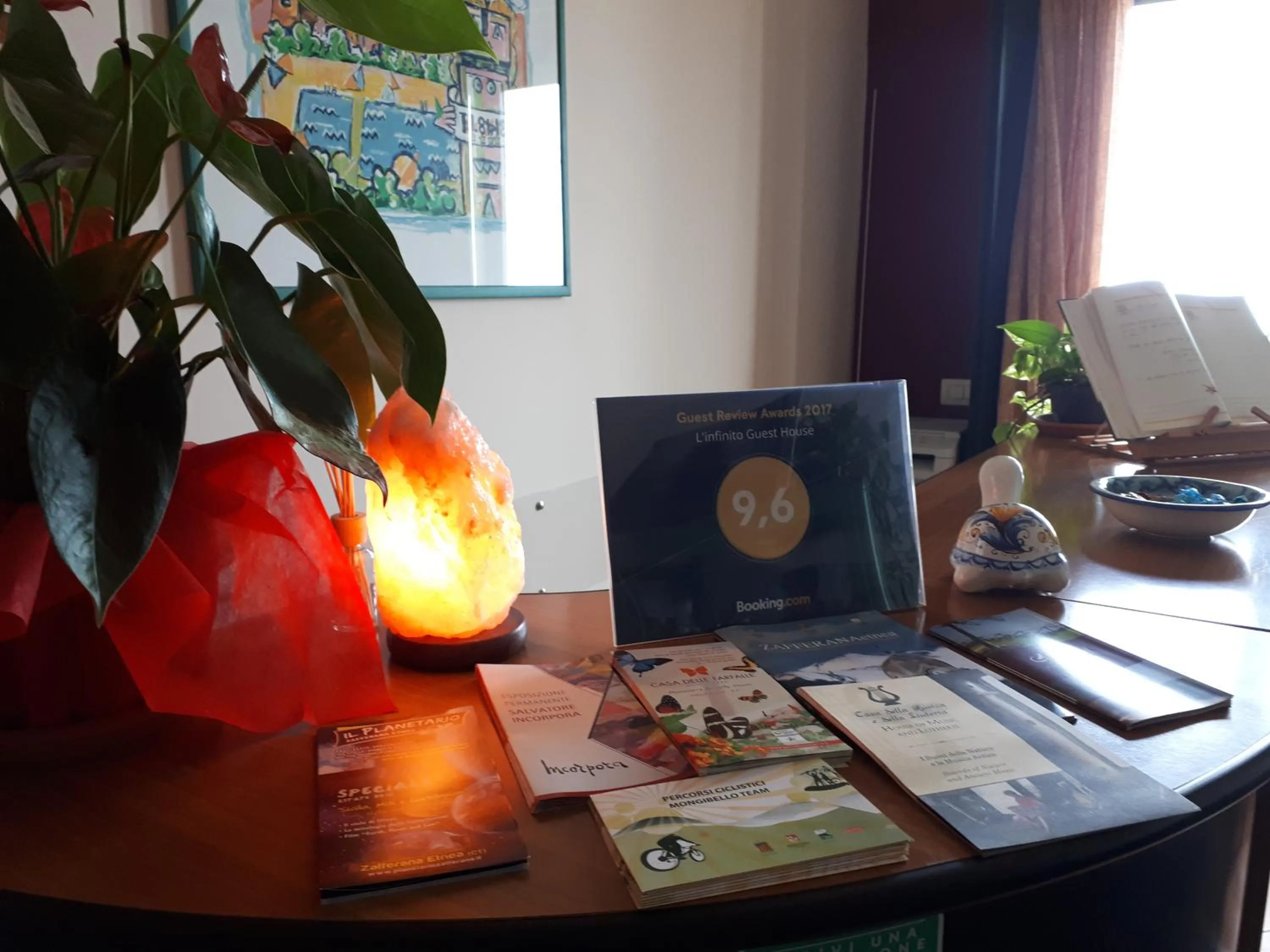 Lobby or reception in L'Infinito Agriturismo - Rooms & Breakfast