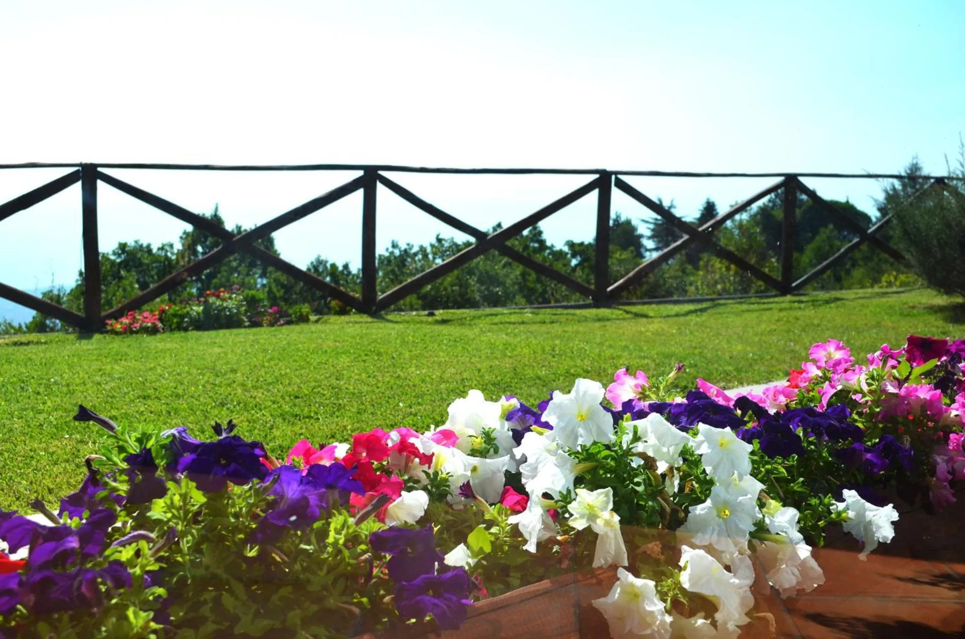 Garden in L'Infinito Agriturismo - Rooms & Breakfast