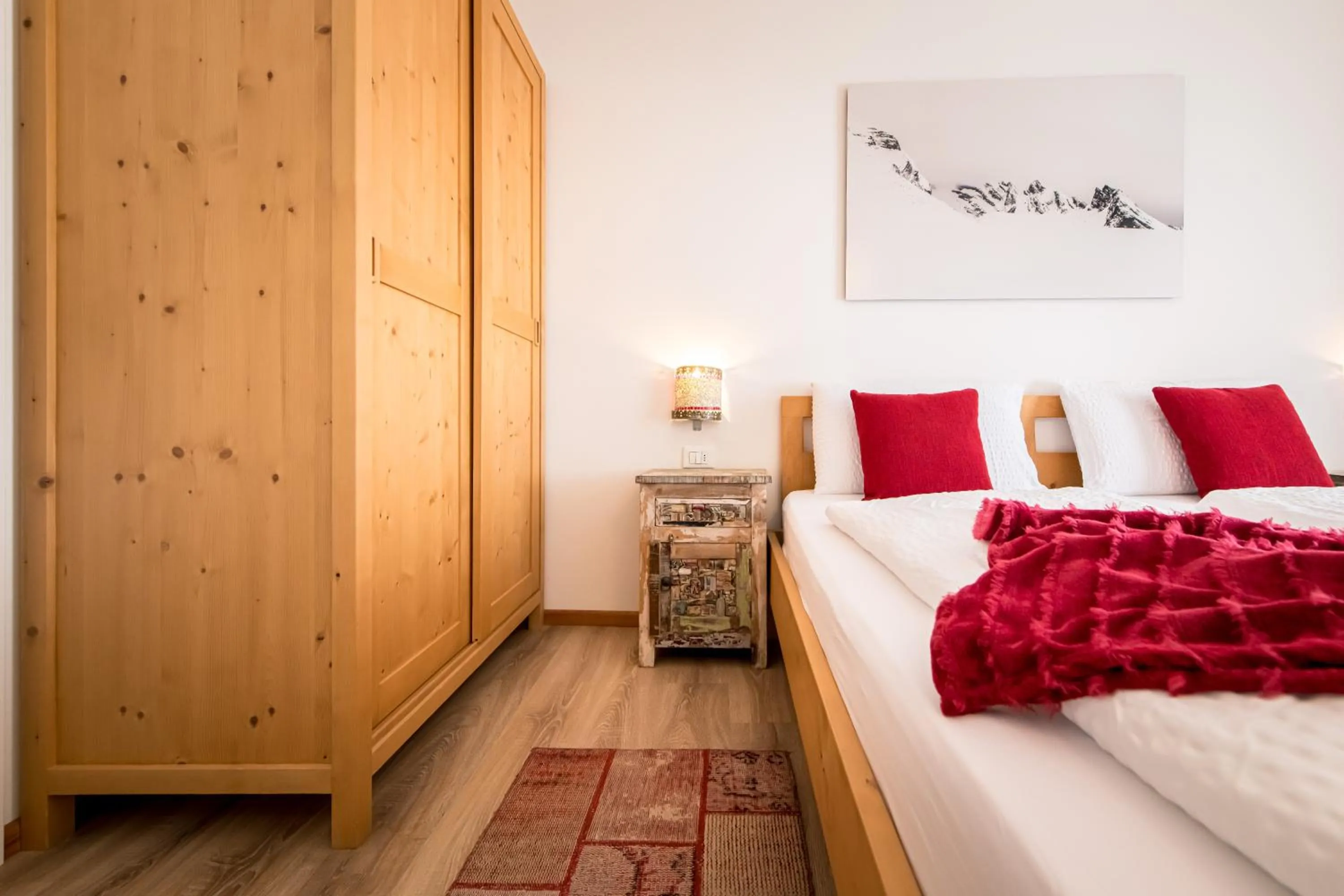 Bed in Am Schloss Guest House