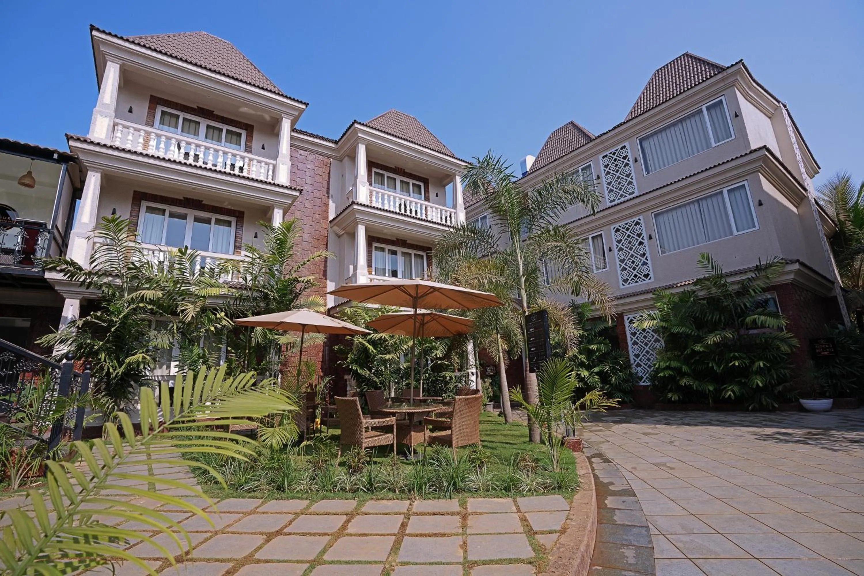 Property building in Grand Continent Anjuna A Sarovar Portico Affiliate Hotel