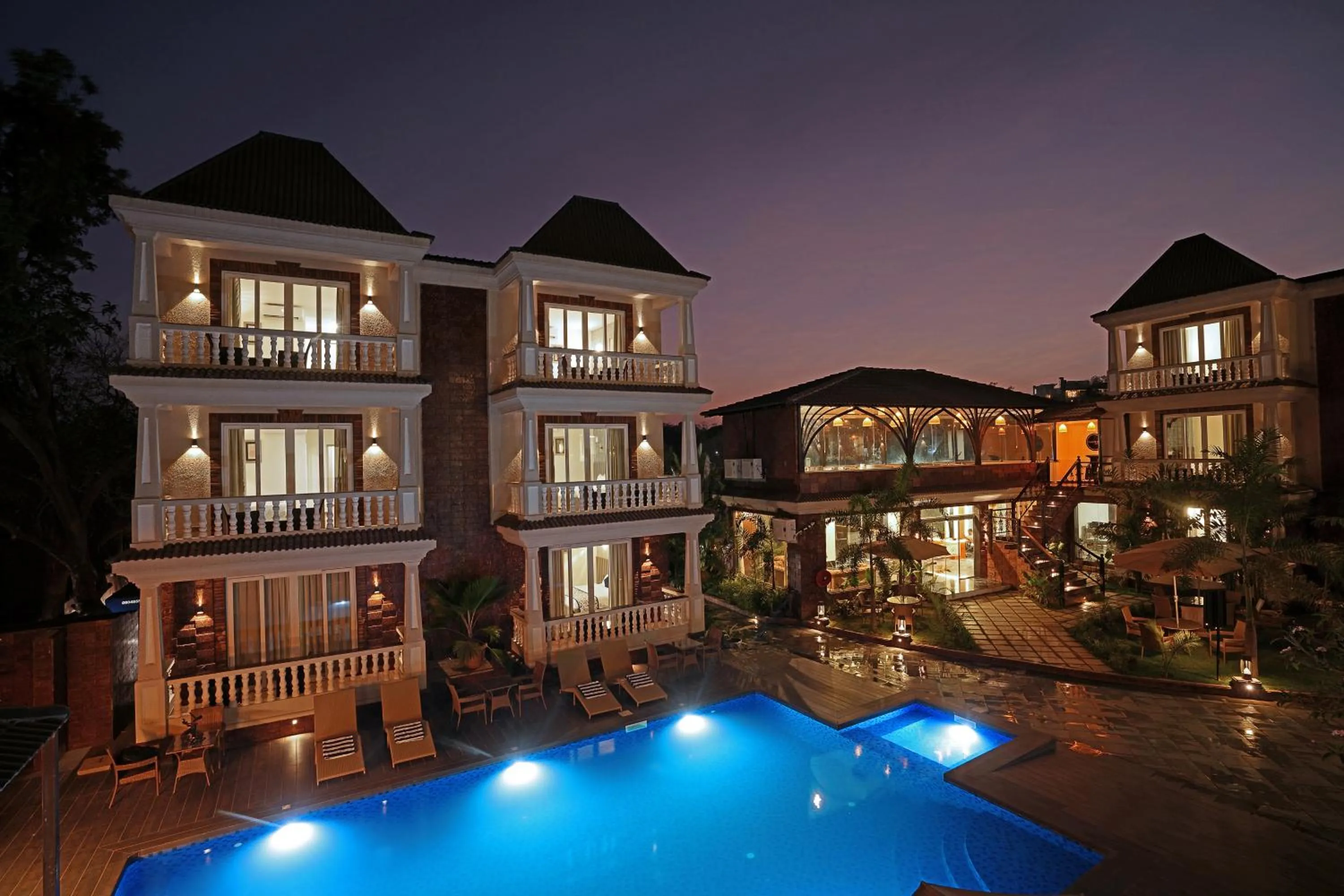 Property building in Grand Continent Anjuna A Sarovar Portico Affiliate Hotel