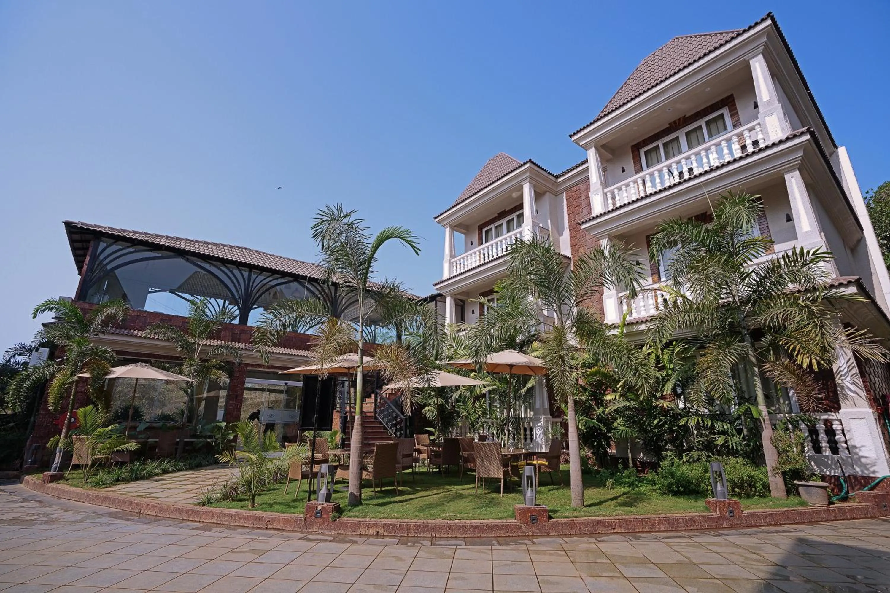 Property building in Grand Continent Anjuna A Sarovar Portico Affiliate Hotel