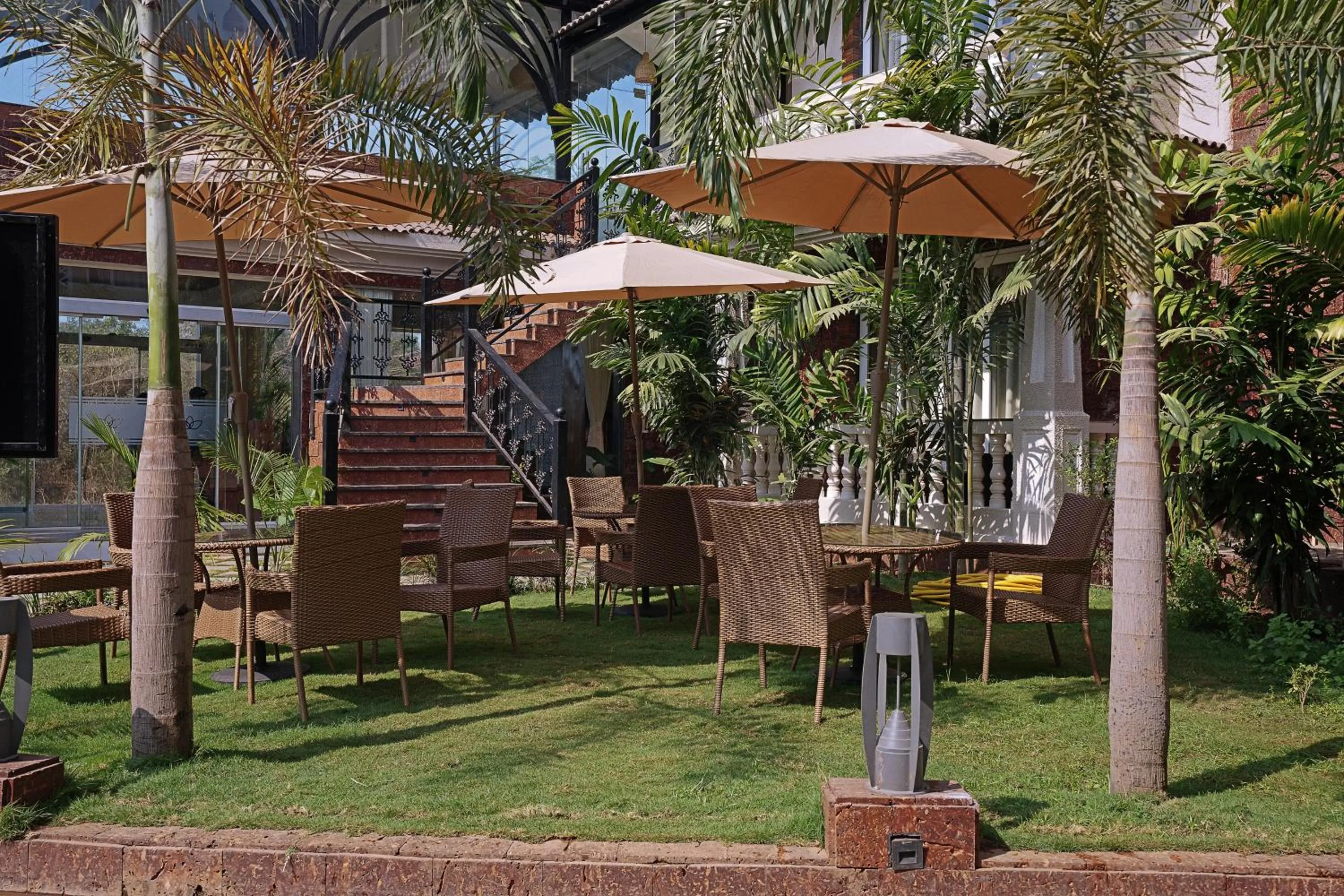 Garden in Grand Continent Anjuna A Sarovar Portico Affiliate Hotel