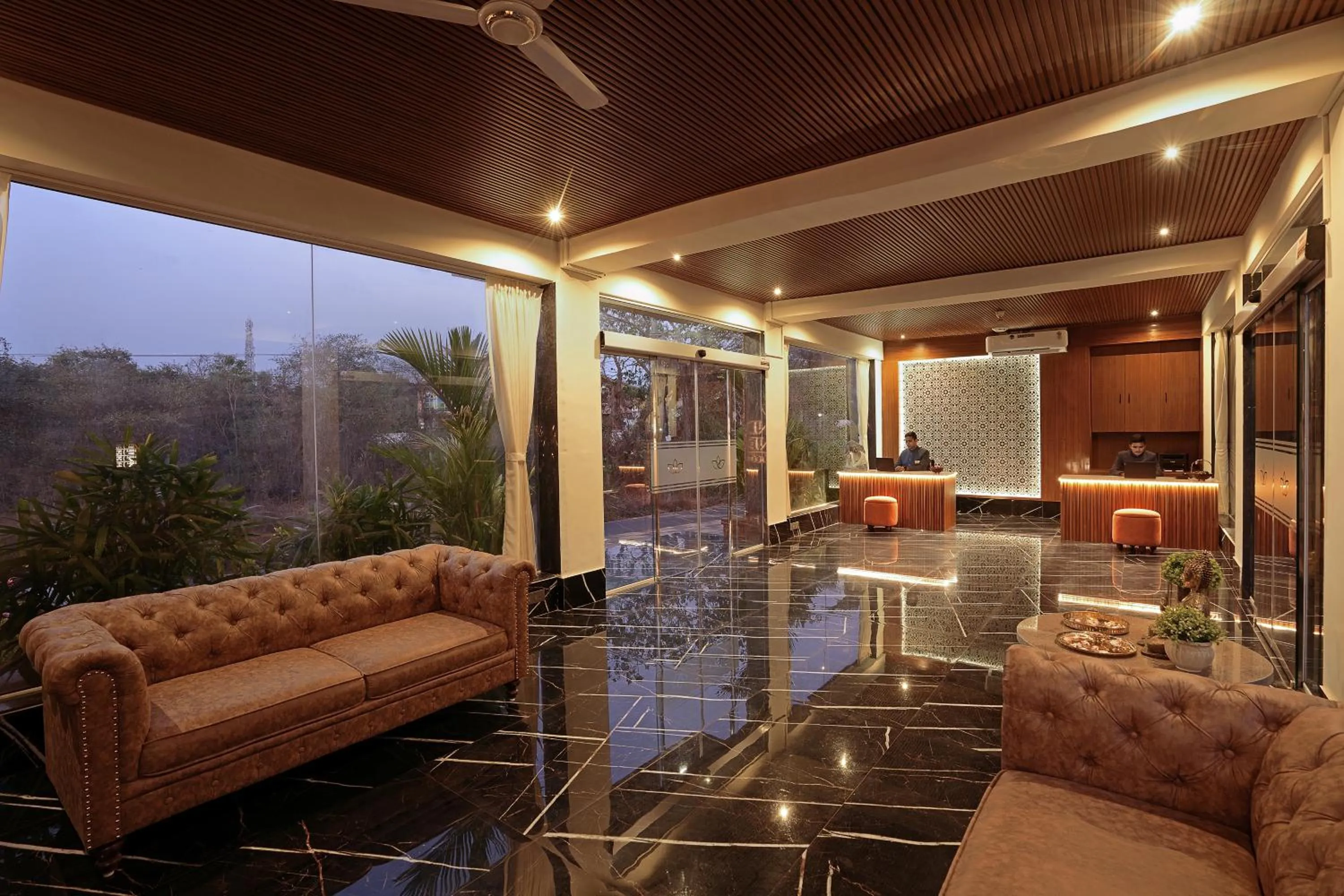 Lobby or reception in Grand Continent Anjuna A Sarovar Portico Affiliate Hotel