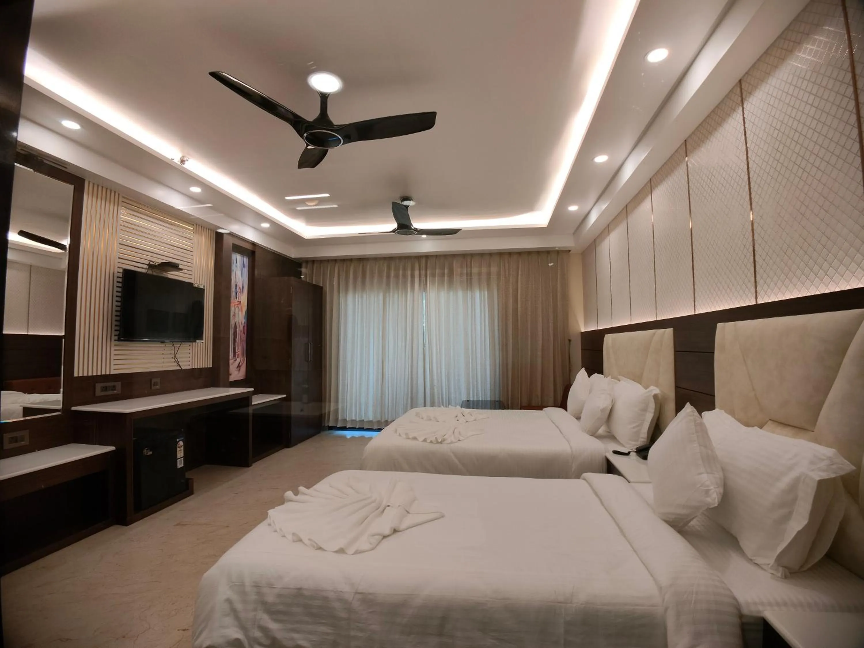 Bed in AGM GRAND HOTEL & Spa