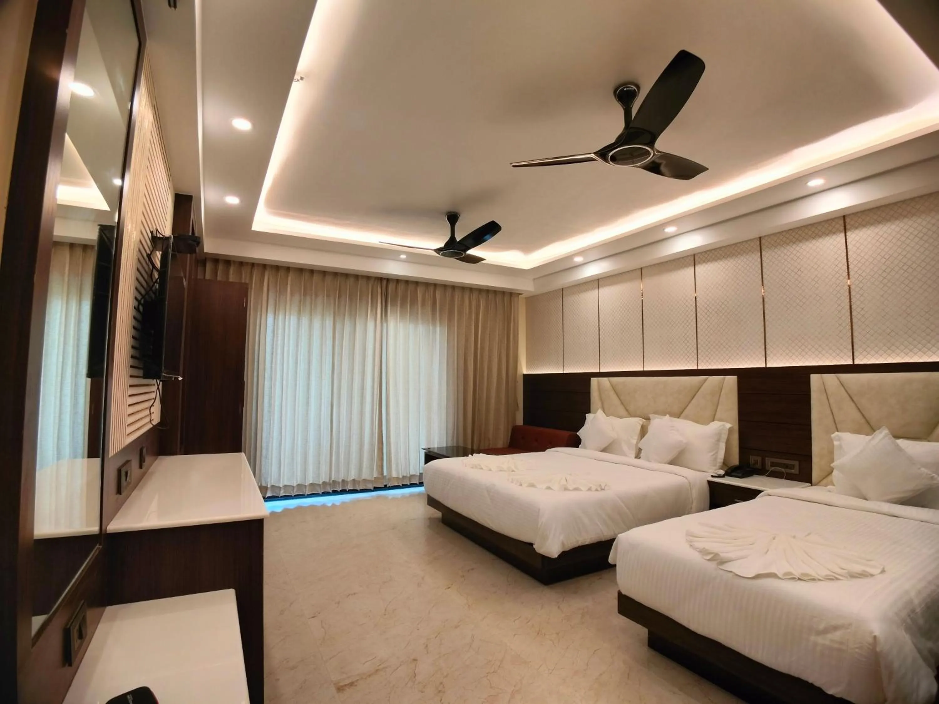 Bed in AGM GRAND HOTEL & Spa