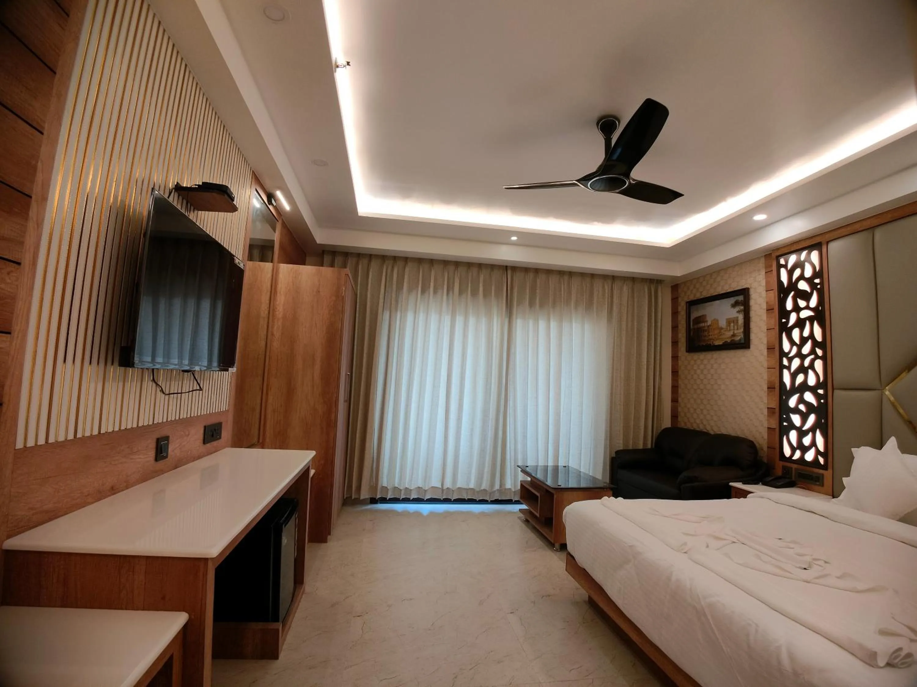 Bed in AGM GRAND HOTEL & Spa