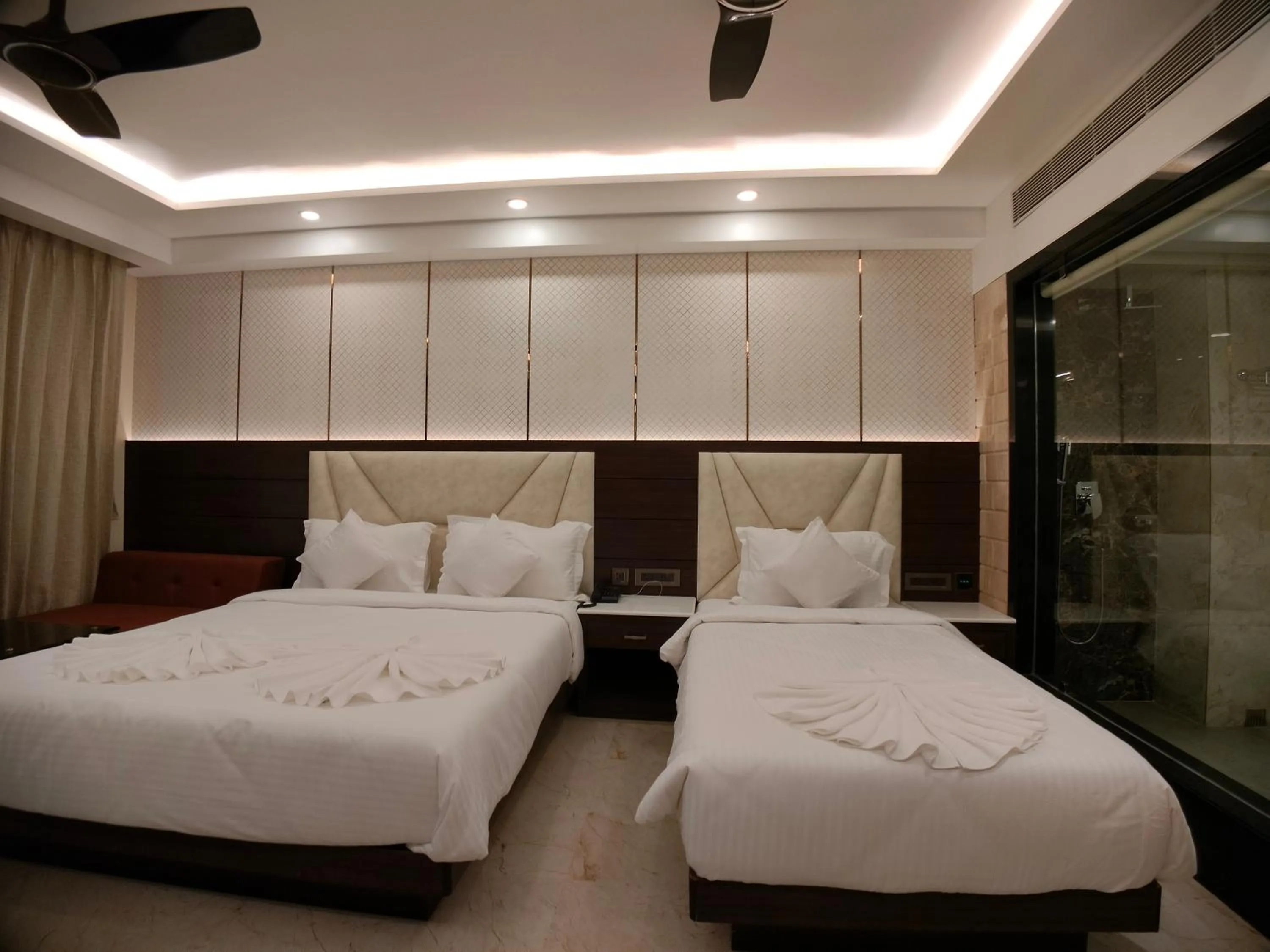 Bed in AGM GRAND HOTEL & Spa