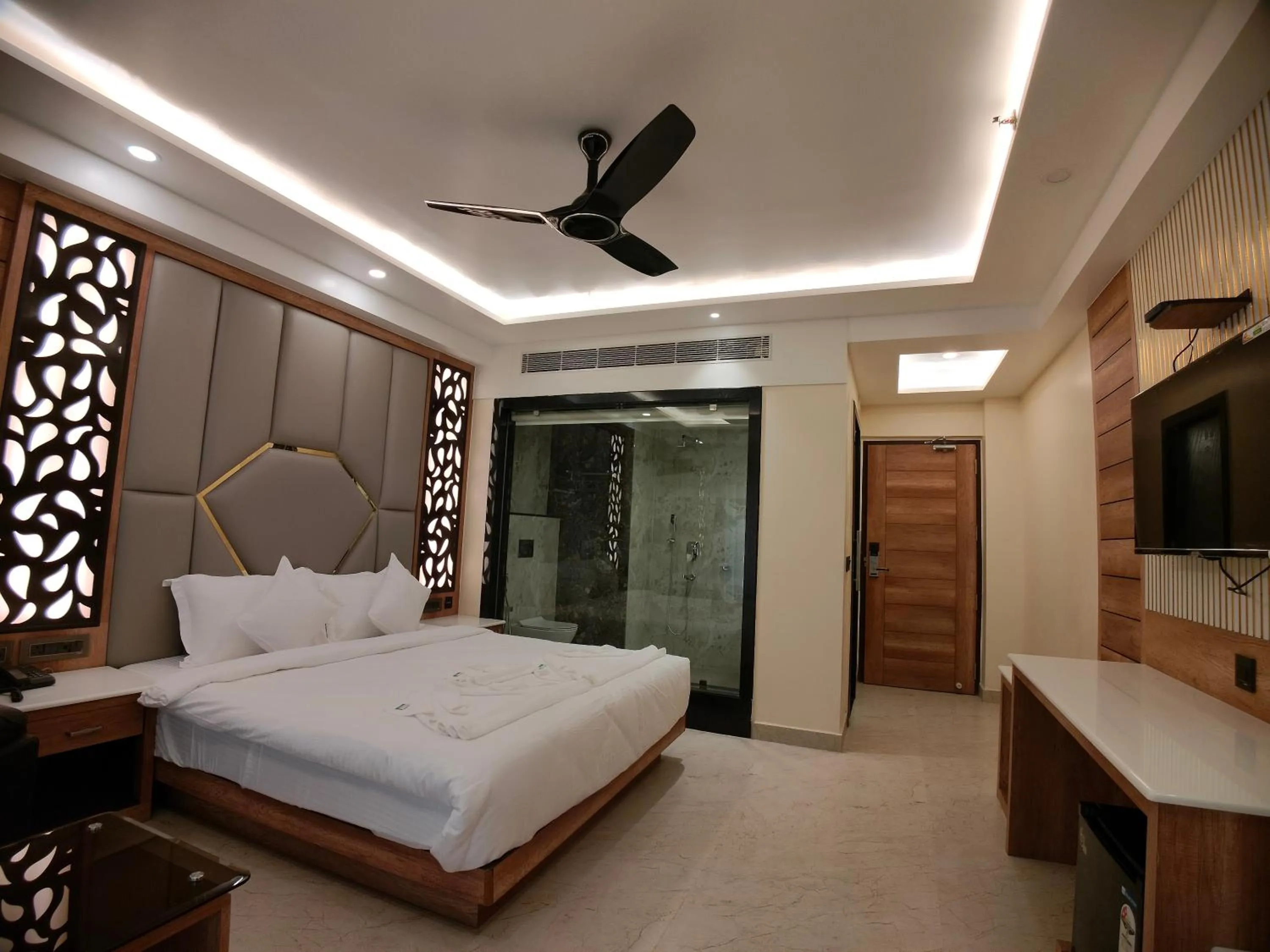 Bed in AGM GRAND HOTEL & Spa