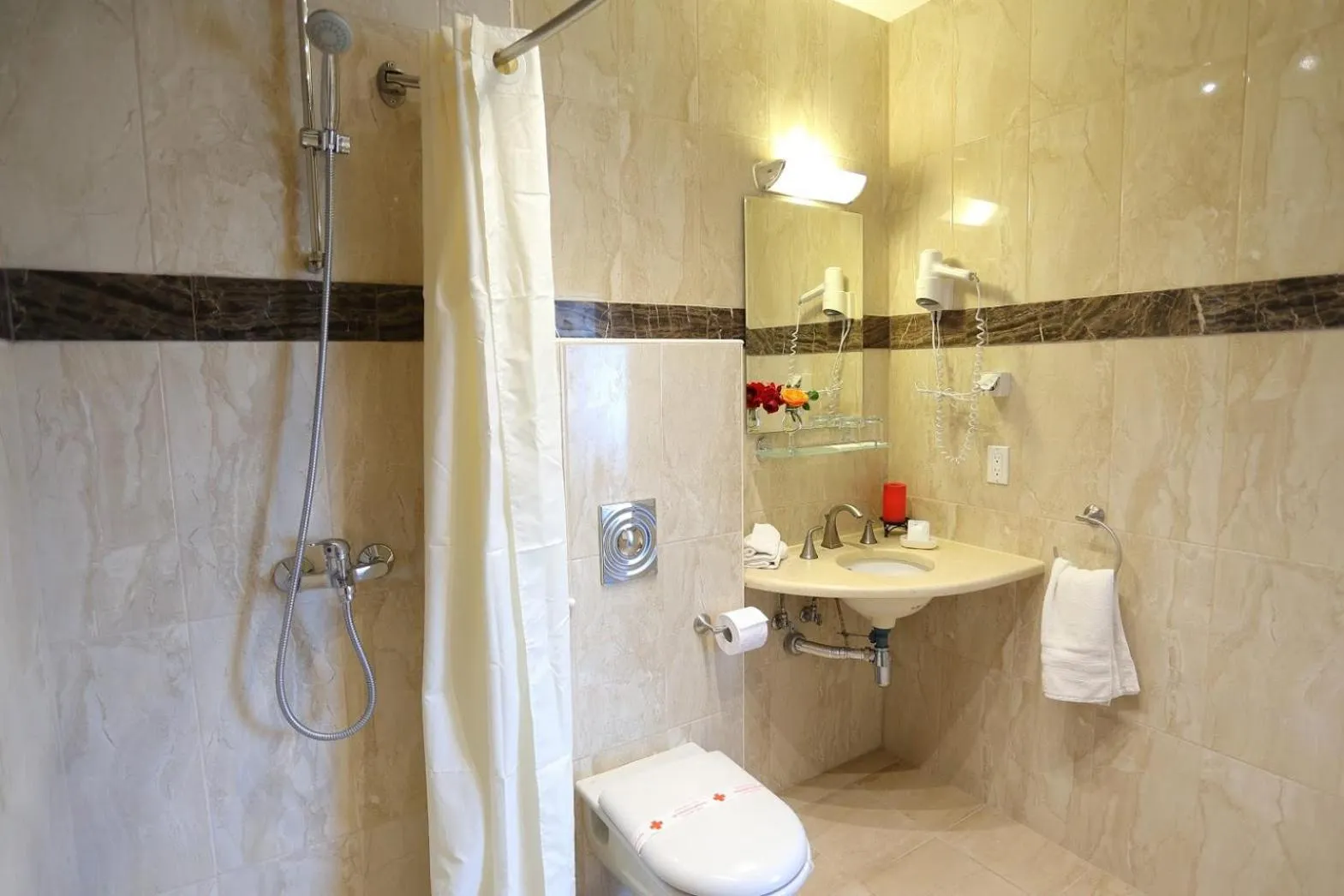 Bathroom in Seven Generations Winery Hotel