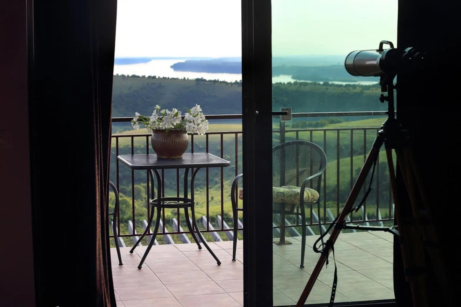 River view in Seven Generations Winery Hotel