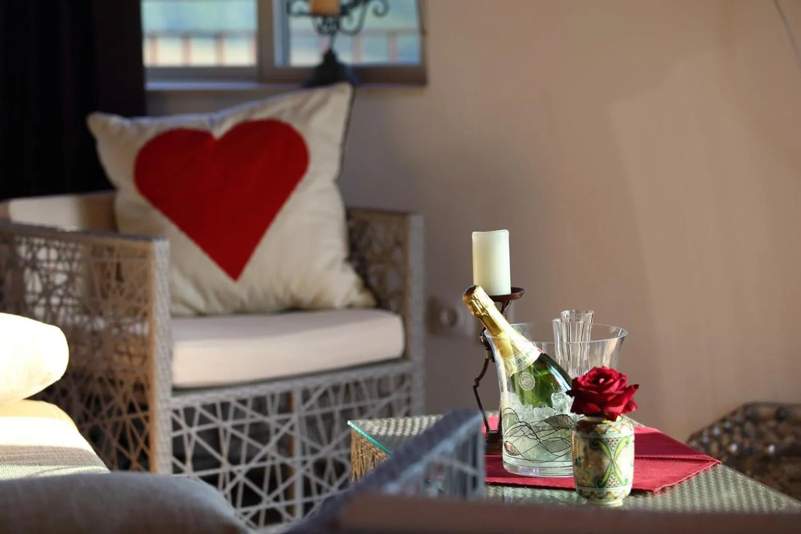 Decorative detail in Seven Generations Winery Hotel