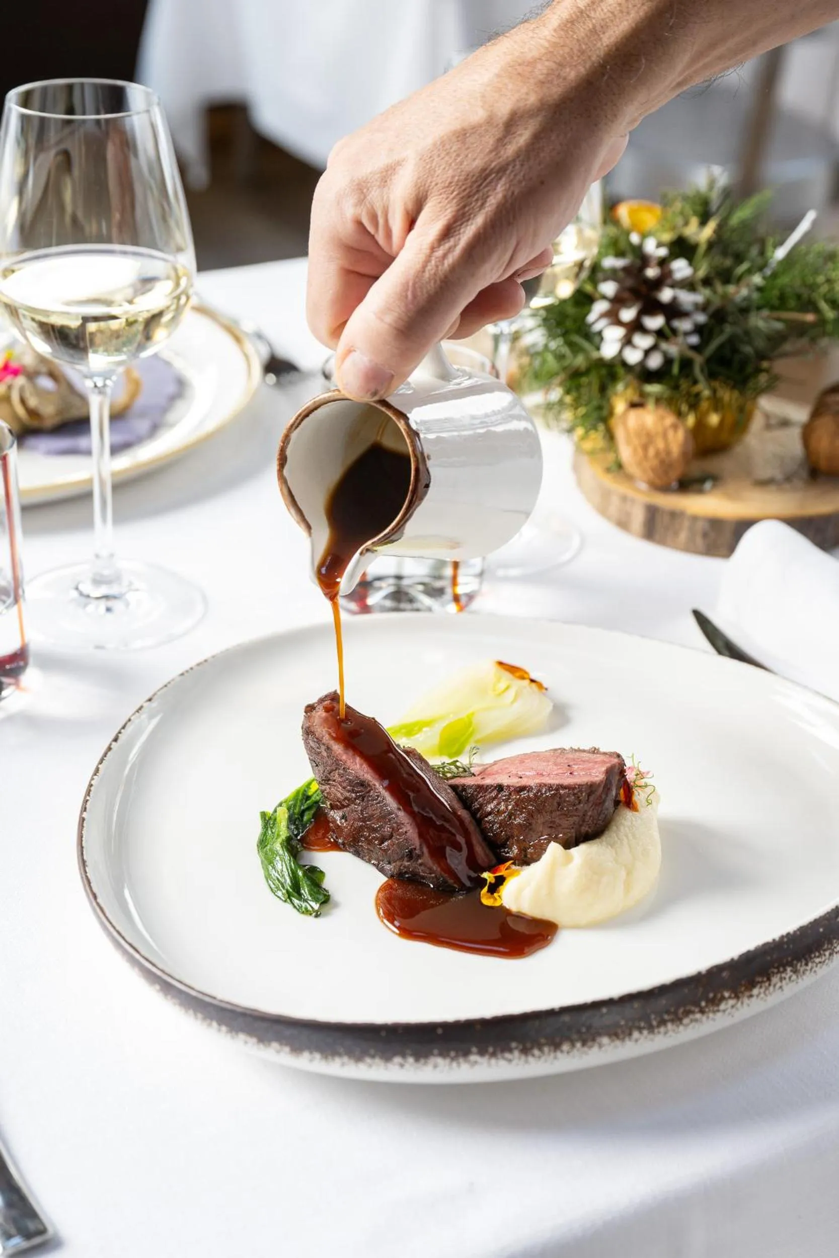 Food in Montana Lodge & Spa, by R Collection Hotels