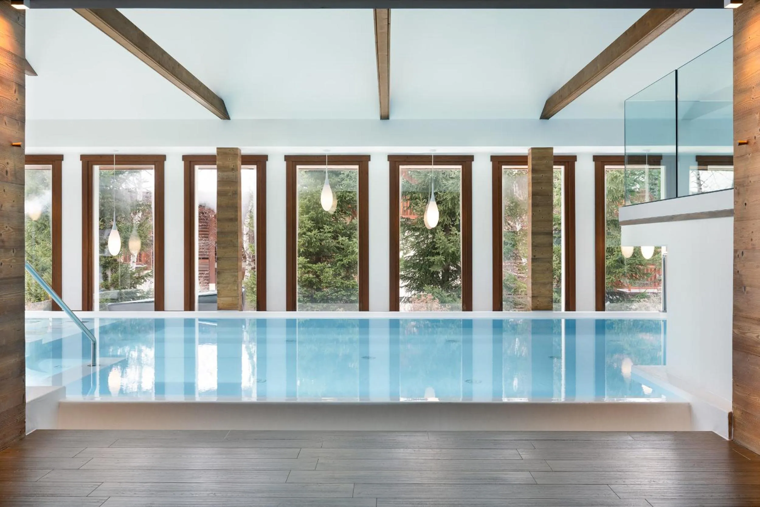 Swimming pool in Montana Lodge & Spa, by R Collection Hotels