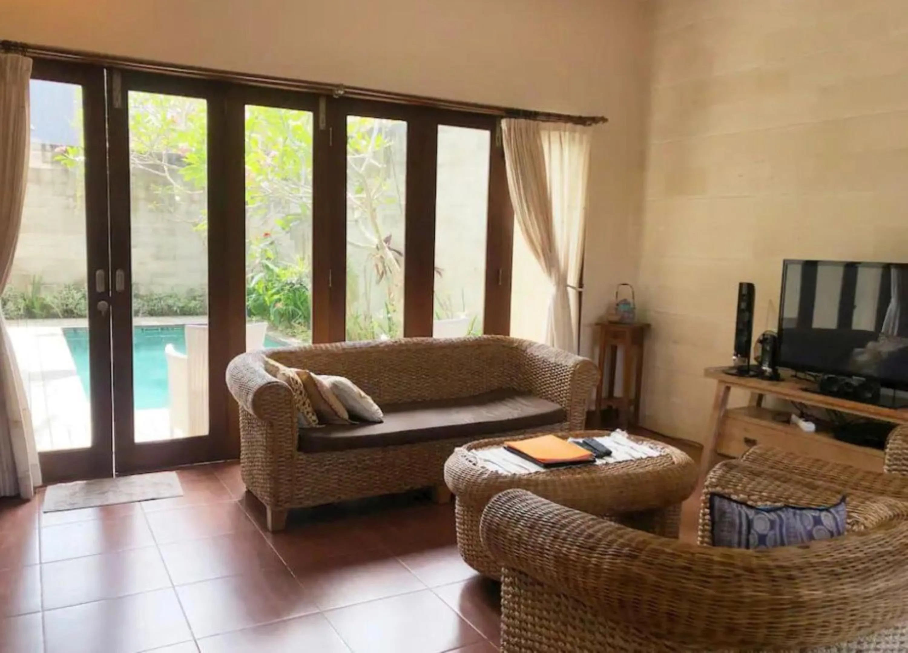 Living room in Bukawa Lodge Jimbaran