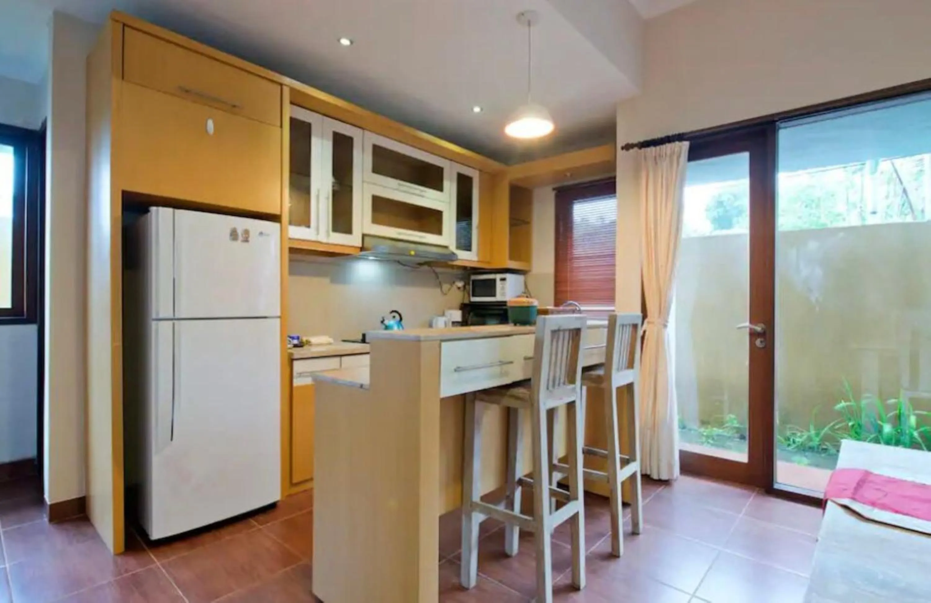 Kitchen or kitchenette in Bukawa Lodge Jimbaran