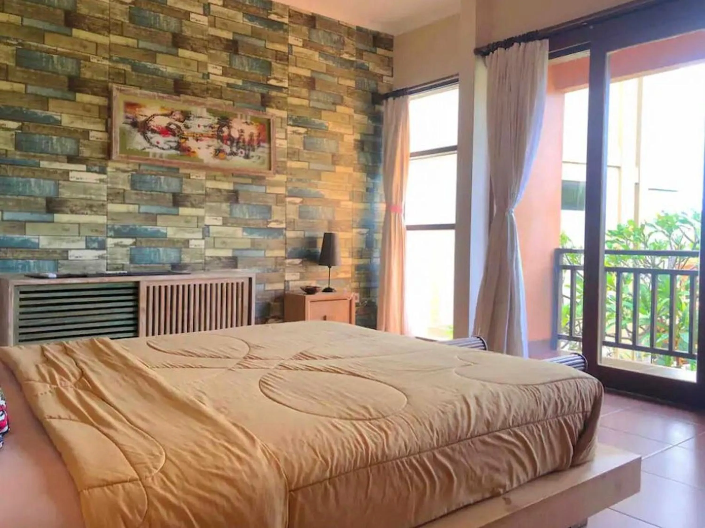 Bedroom, Bed in Bukawa Lodge Jimbaran