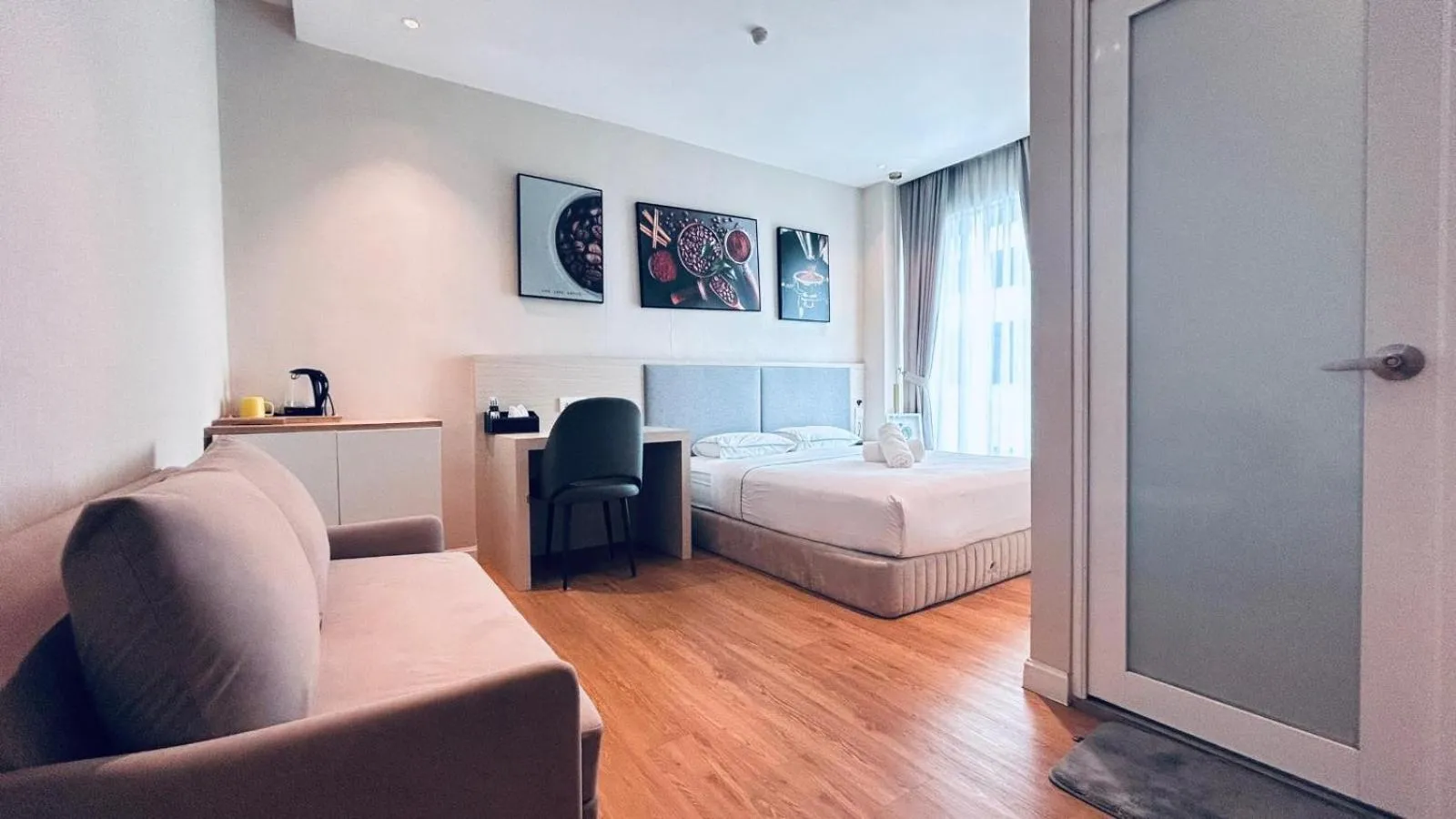 Bed in AP Concept Hotel