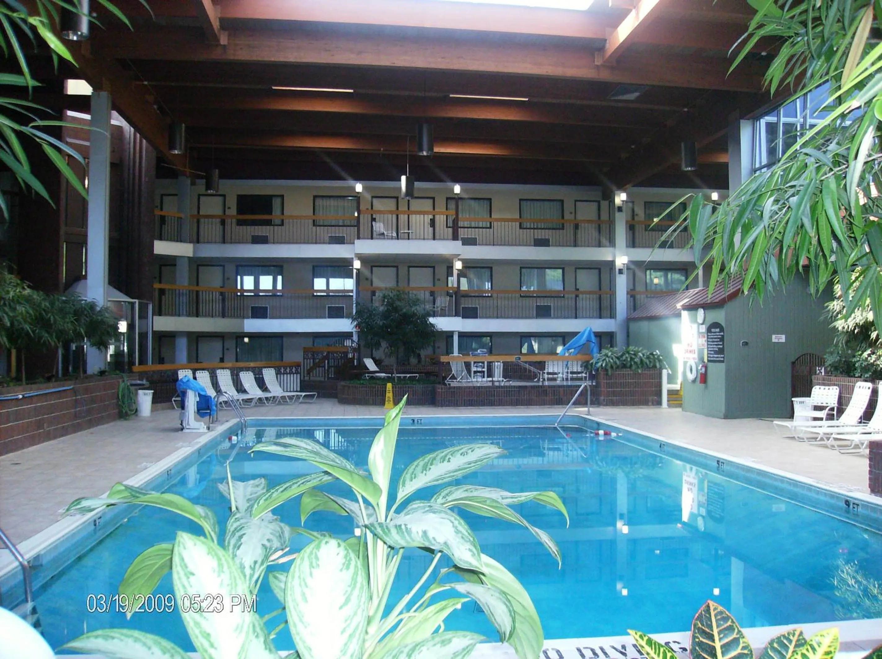 Swimming pool in Ramada by Wyndham Beaver Falls