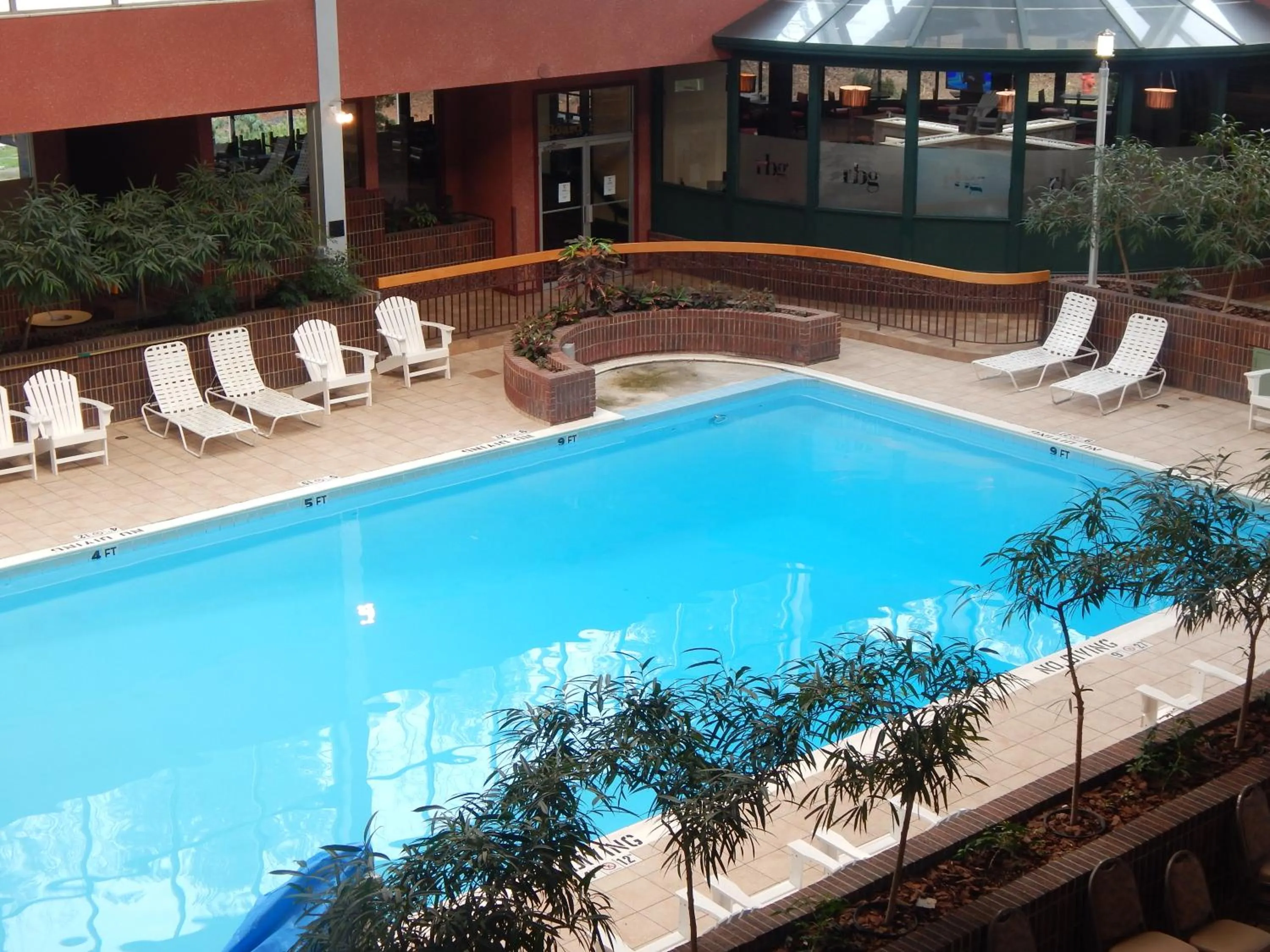Swimming pool in Ramada by Wyndham Beaver Falls