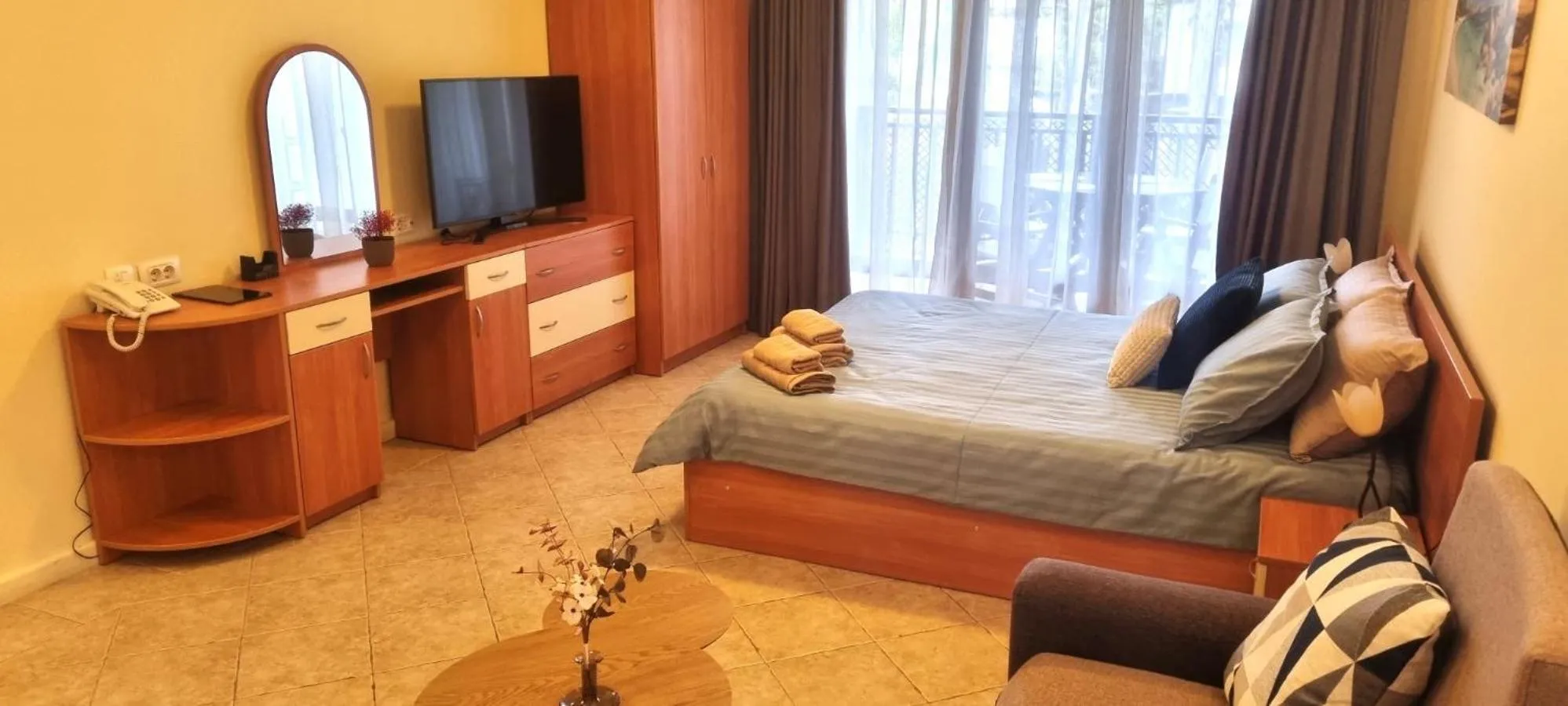 Bedroom in Santa Marina Holiday Village - Blue Magic