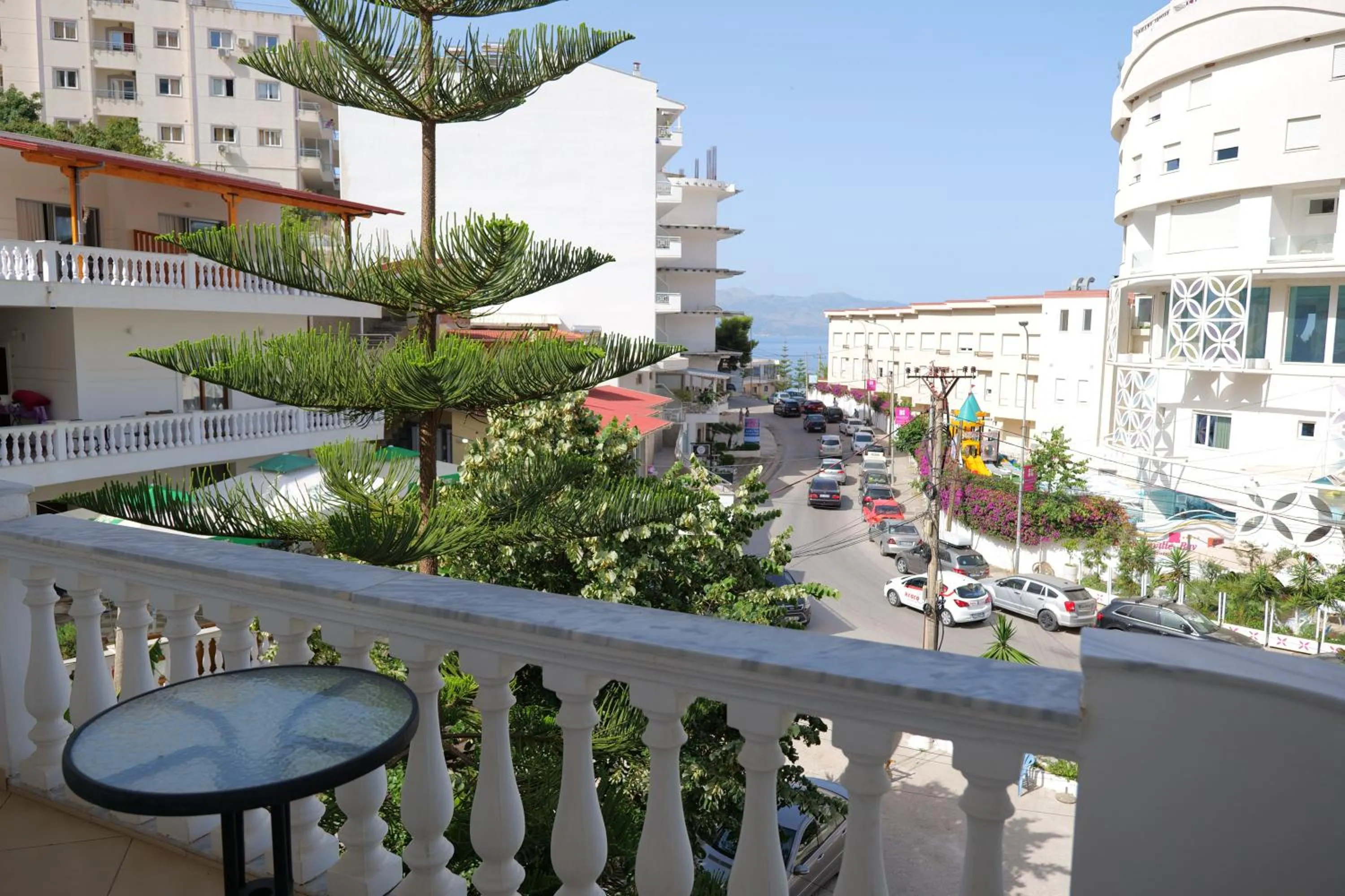 Balcony/Terrace in Hotel Rixhi