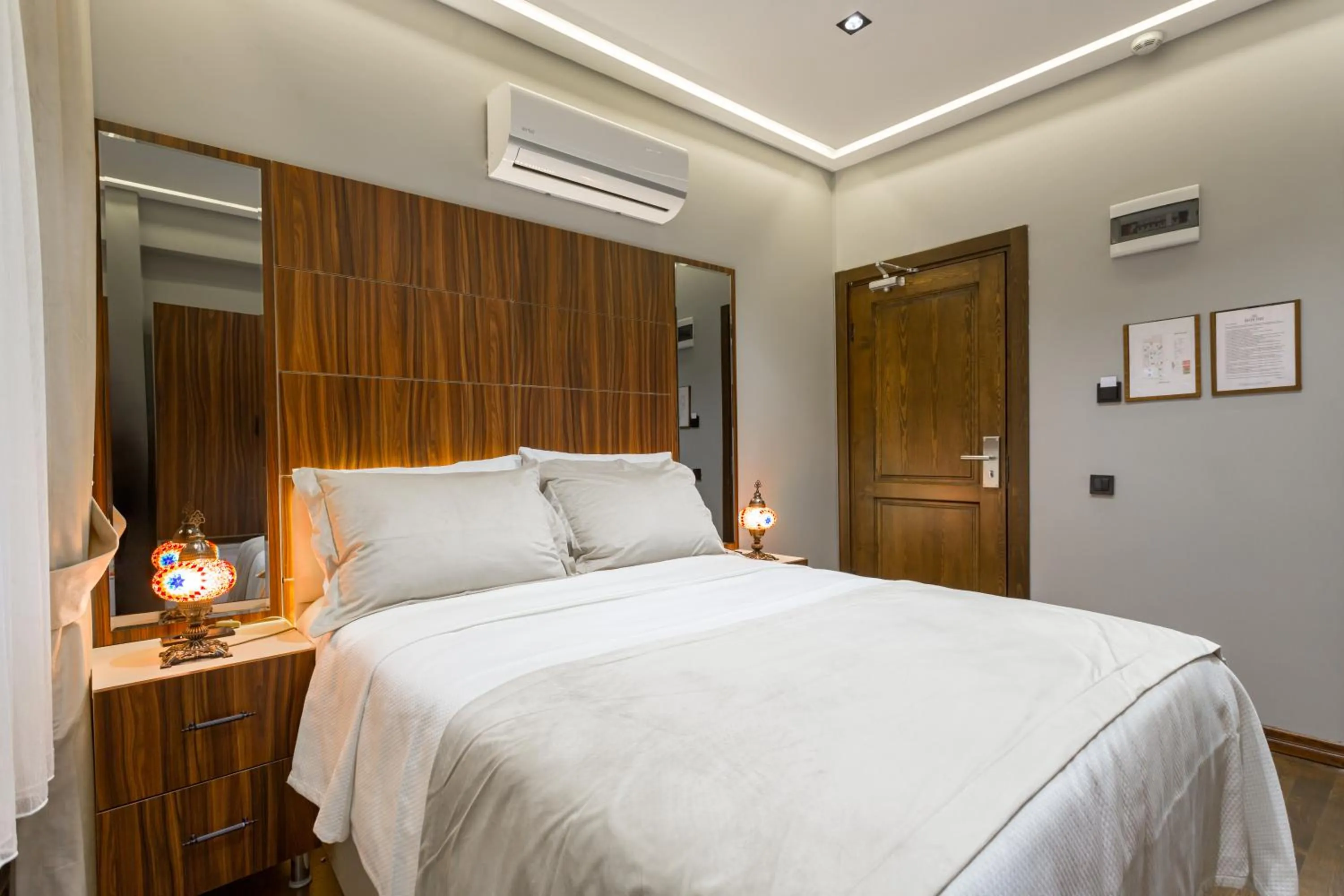 Bed in Dream Park Hotel