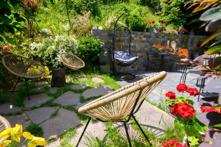 Garden view in GreenHill Brasov