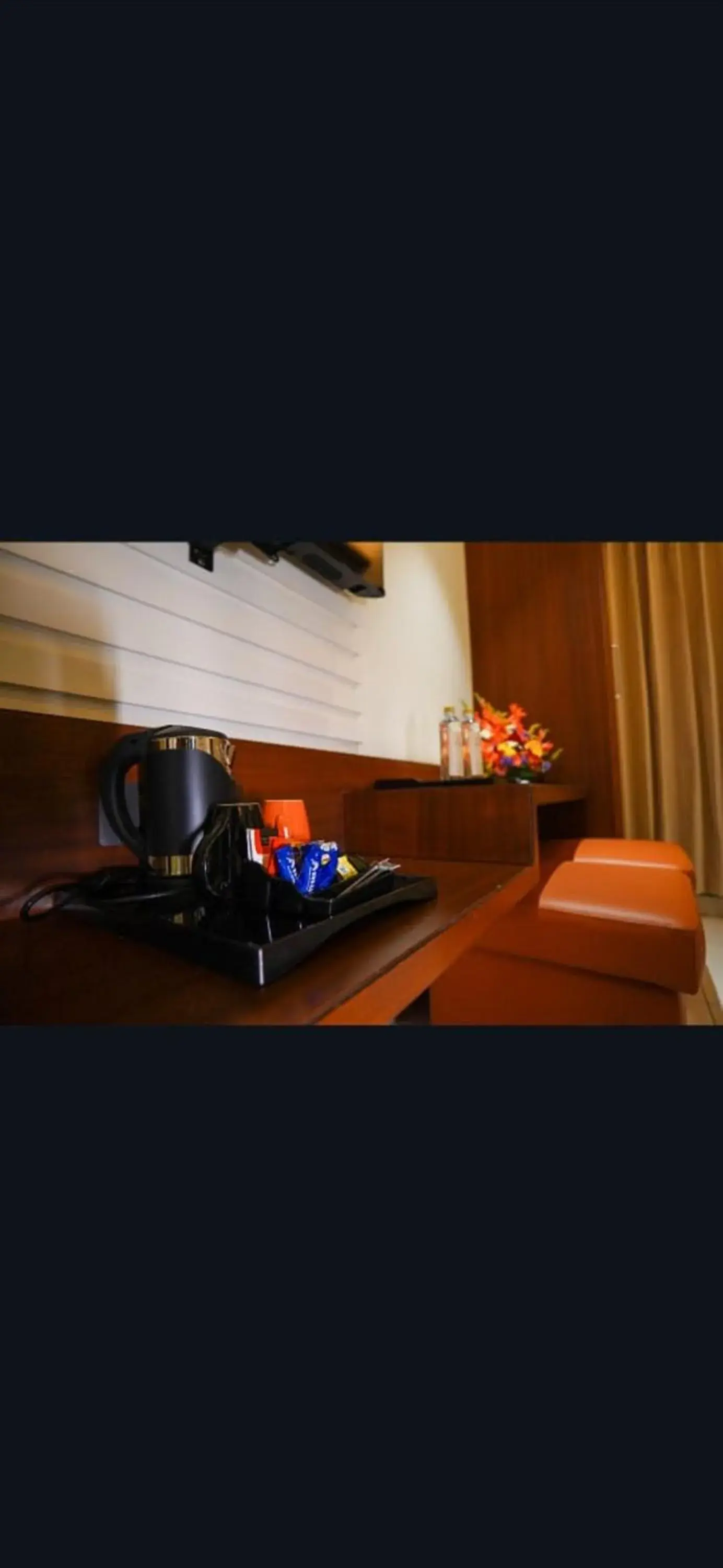 Deluxe Double or Twin Room with City View in Hotel Harigovindas Express Mysore Deluxe Double or Twin Room with City View in Hotel Harigovindas Express Mysore