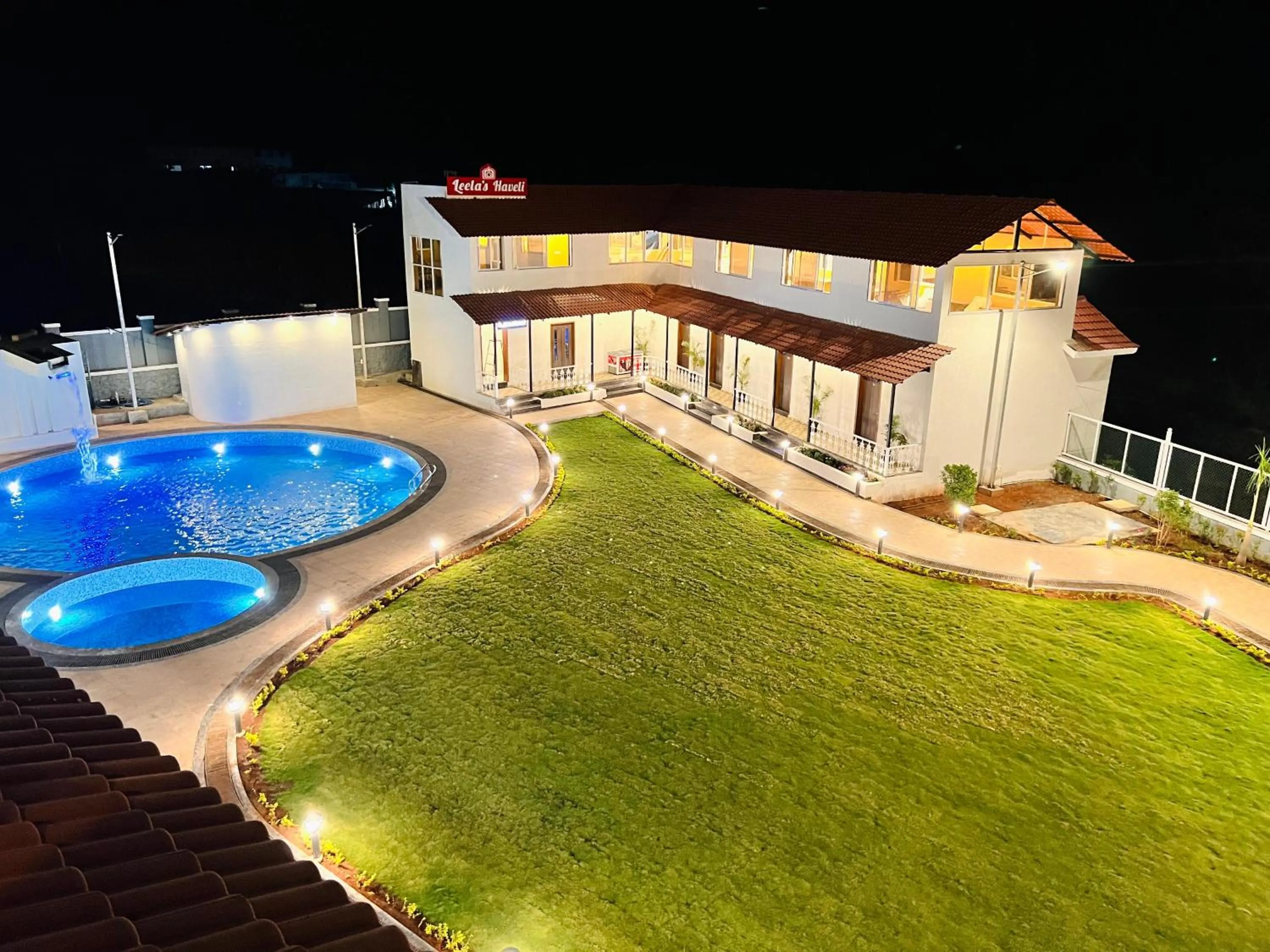 Property building in The Grand Leela Resort