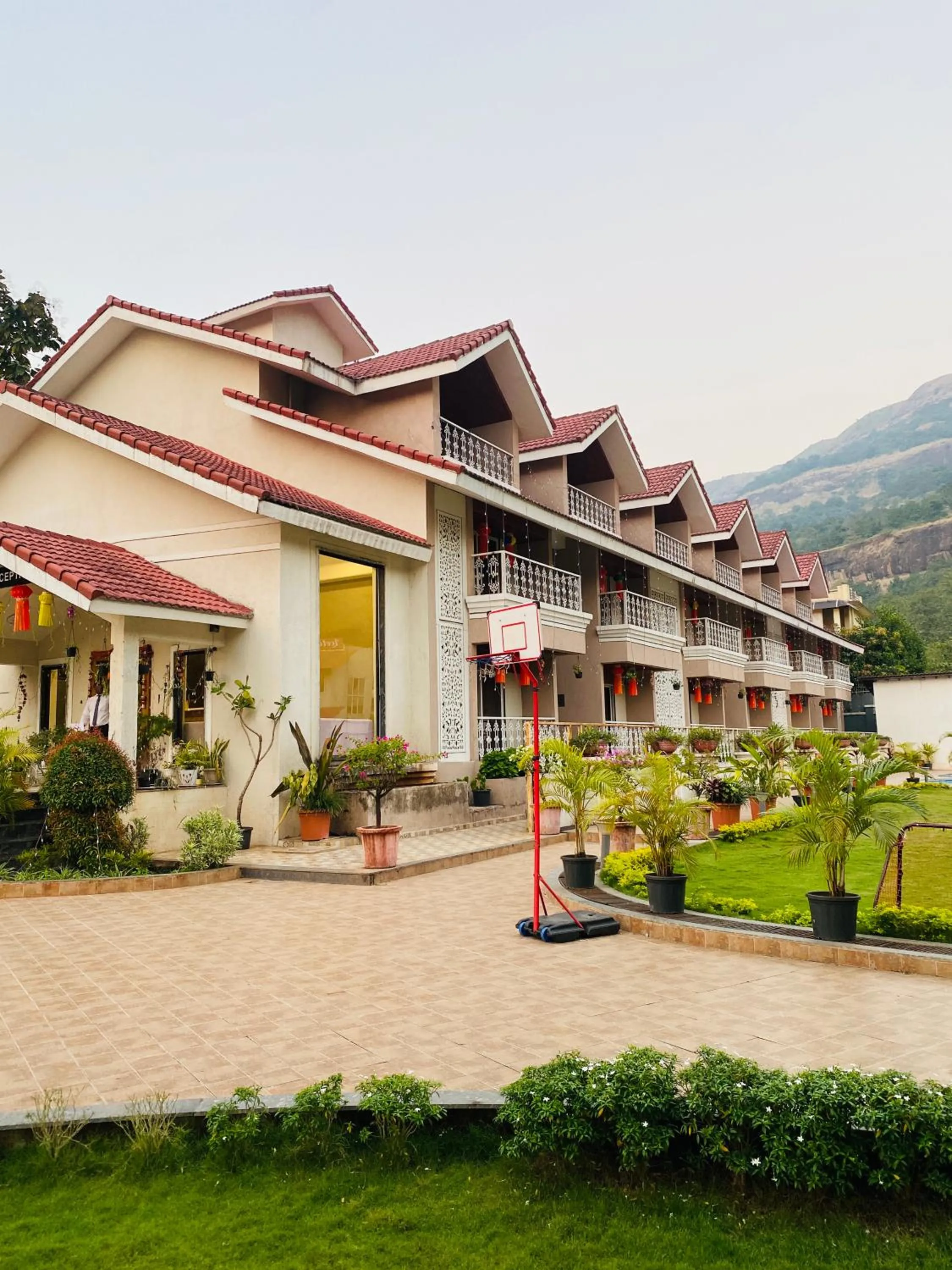 Property building in The Grand Leela Resort