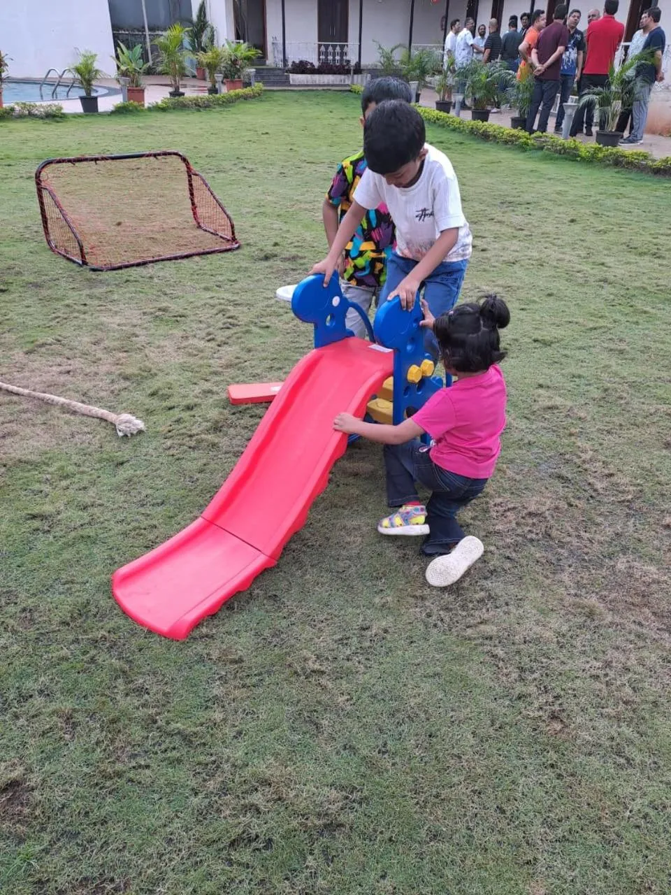 Day in The Grand Leela Resort