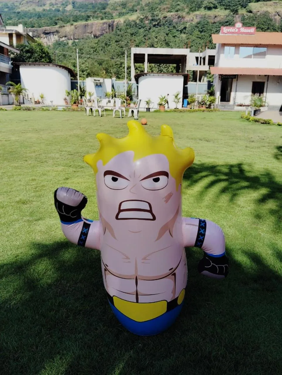 Garden in The Grand Leela Resort