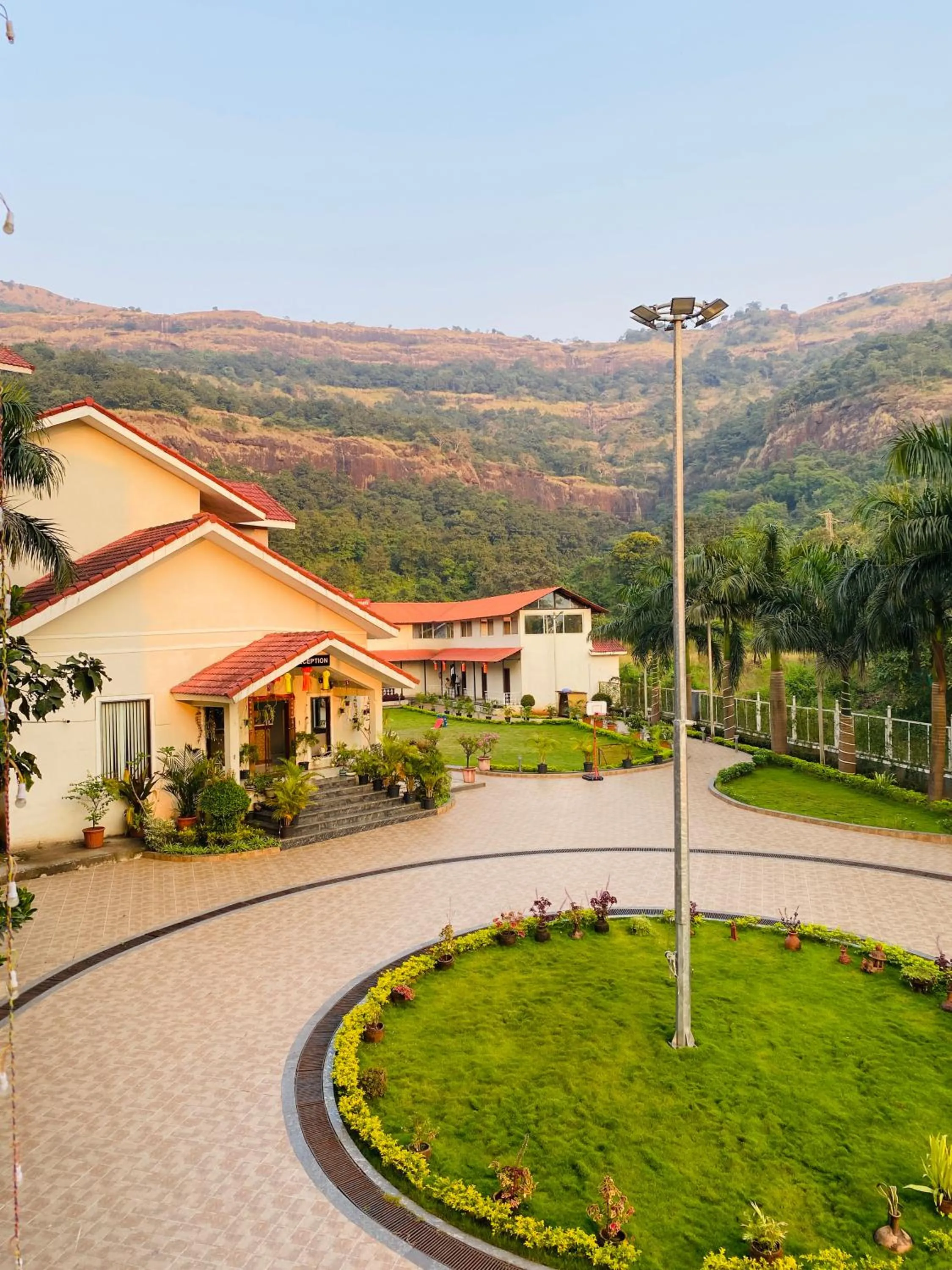 Property building in The Grand Leela Resort